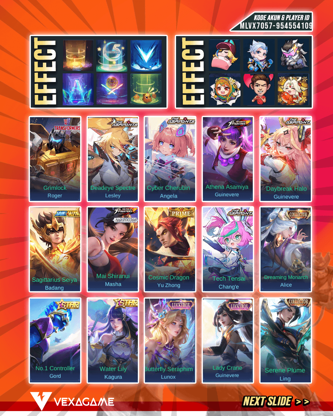 2 Legend | 5 Aspirant | 3 Kof | 2 Seasons | 2 Collector | 4 Luckybox | Emblem Hero Max