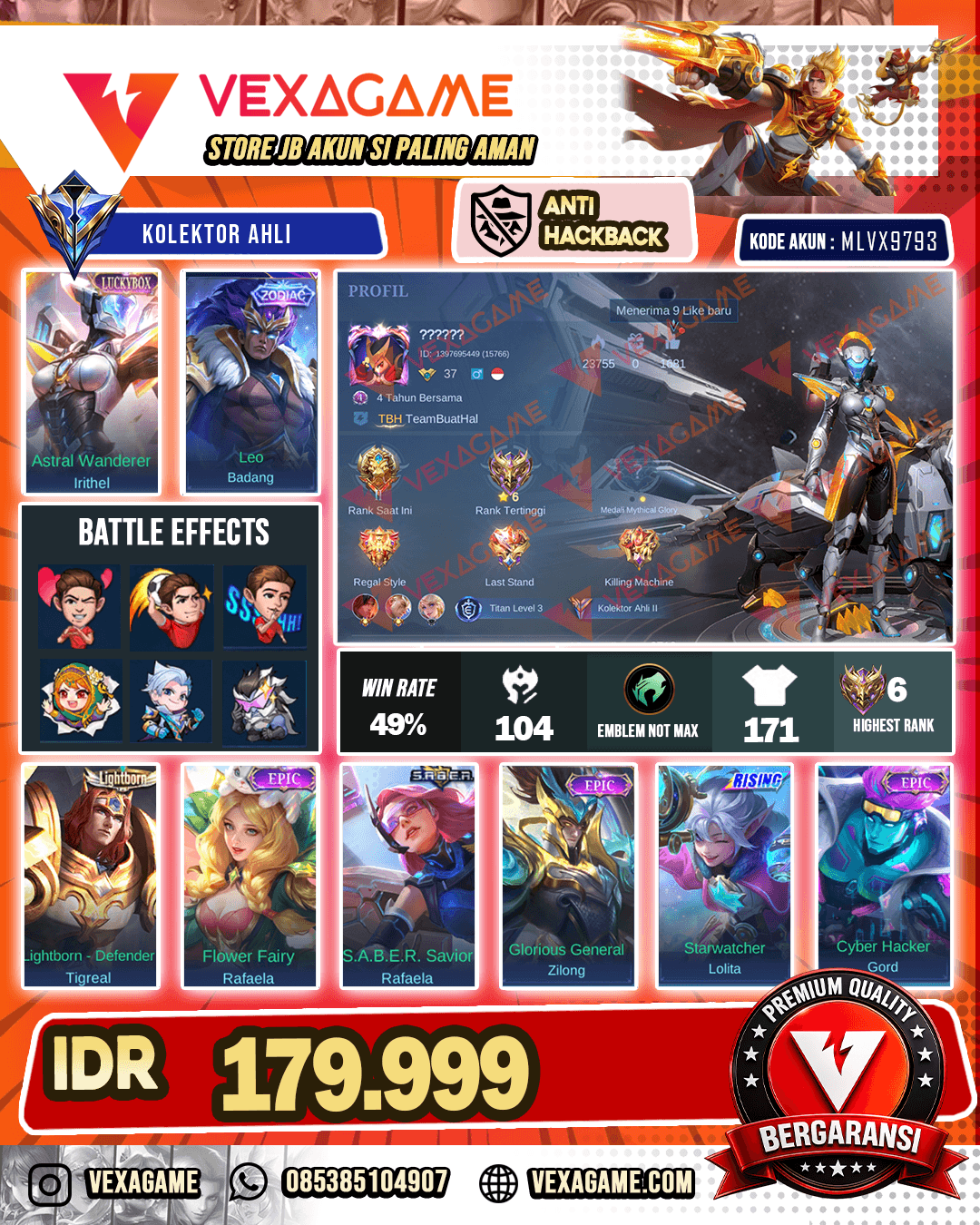 Iritel Luckybox | Badang Zodiac