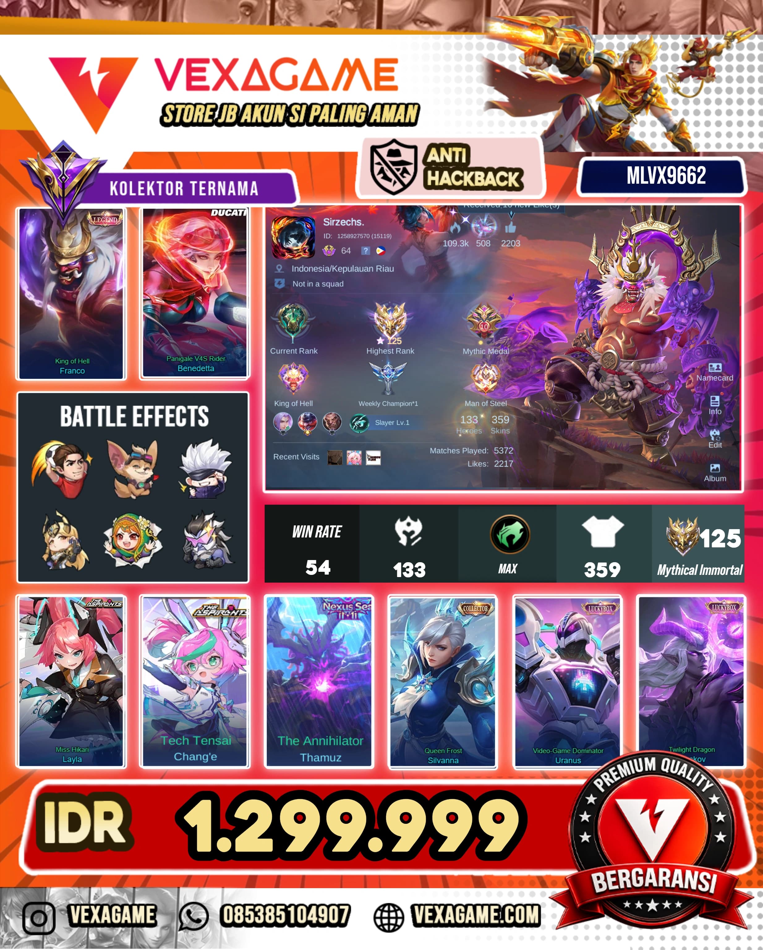 Franco Legend | Bennedeta Ducati | 2 Aspirants