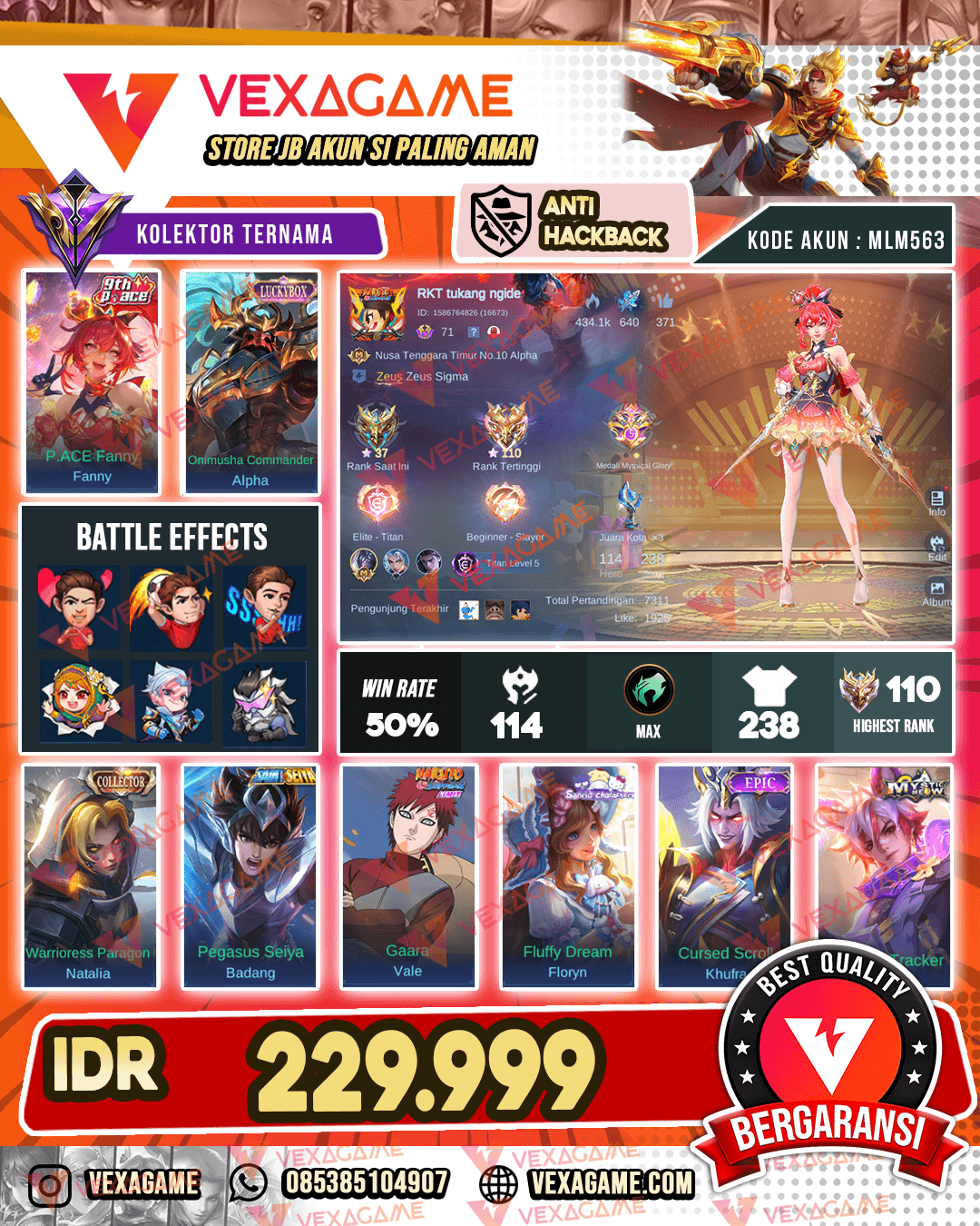 Fanny P Ace | Ling Dragon Tamer | Alpha Luckybox EX IMMO