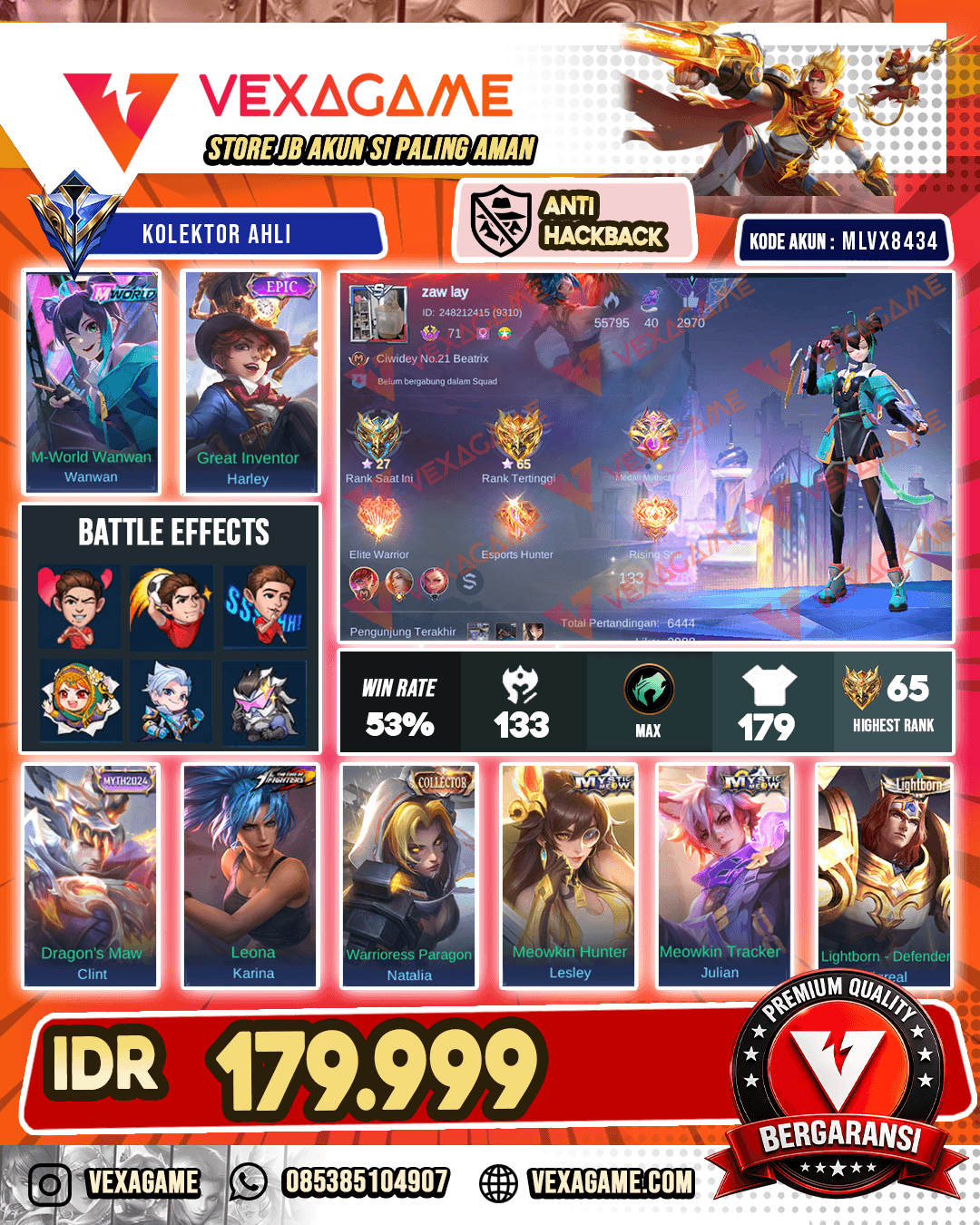 Wanwan M World | Harley Epic