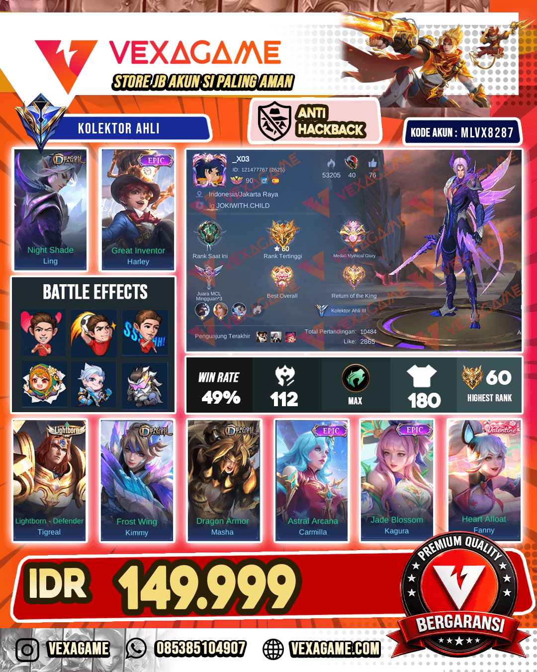 Ling Dragon Tamer | Harley Epic