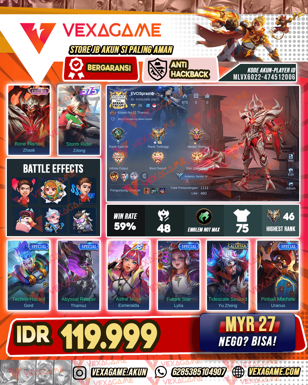 Zhask Luckybox MURAH