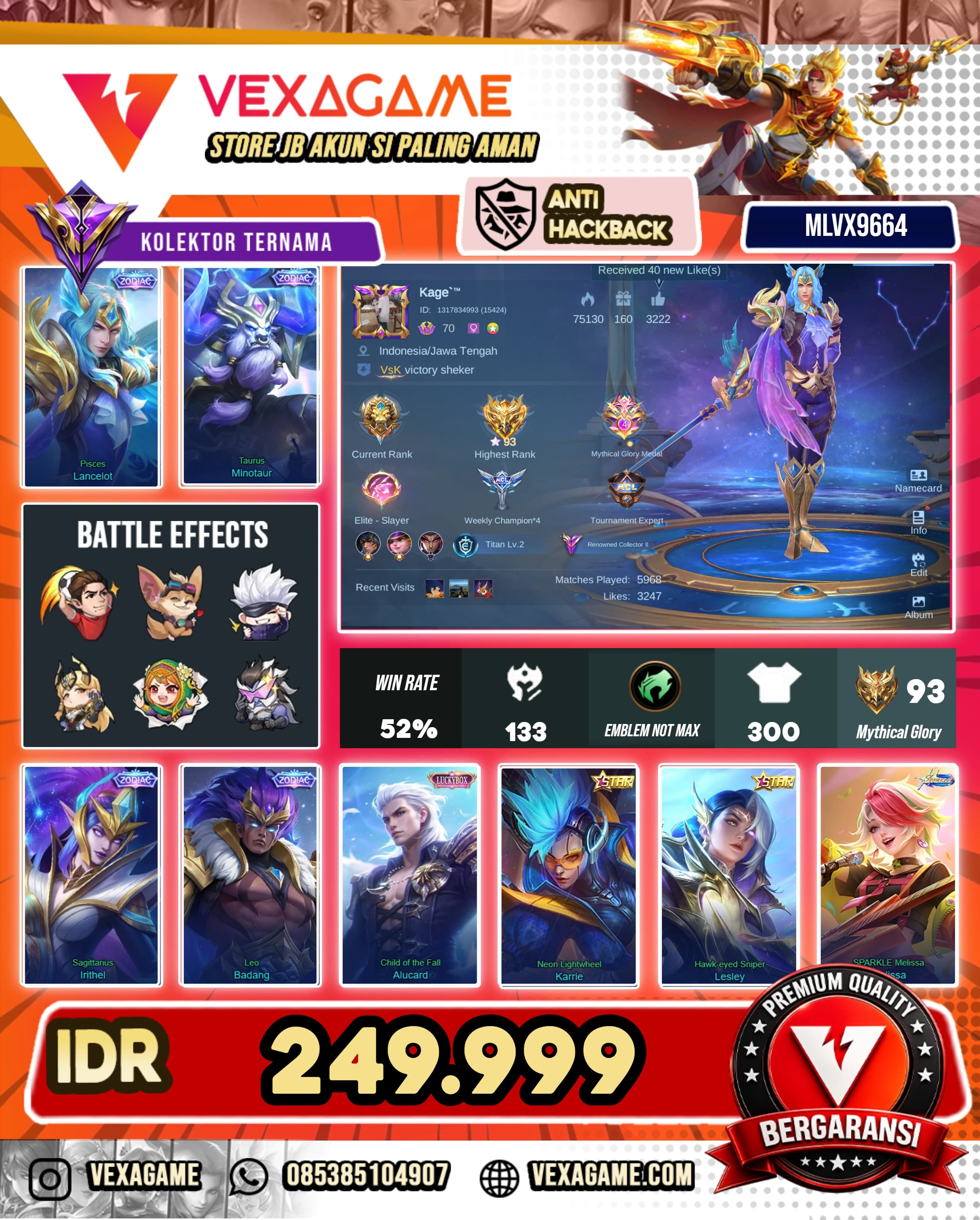 4 Zodiac | 1 Luckbox | 2 Annual Star | Recal TLPH
