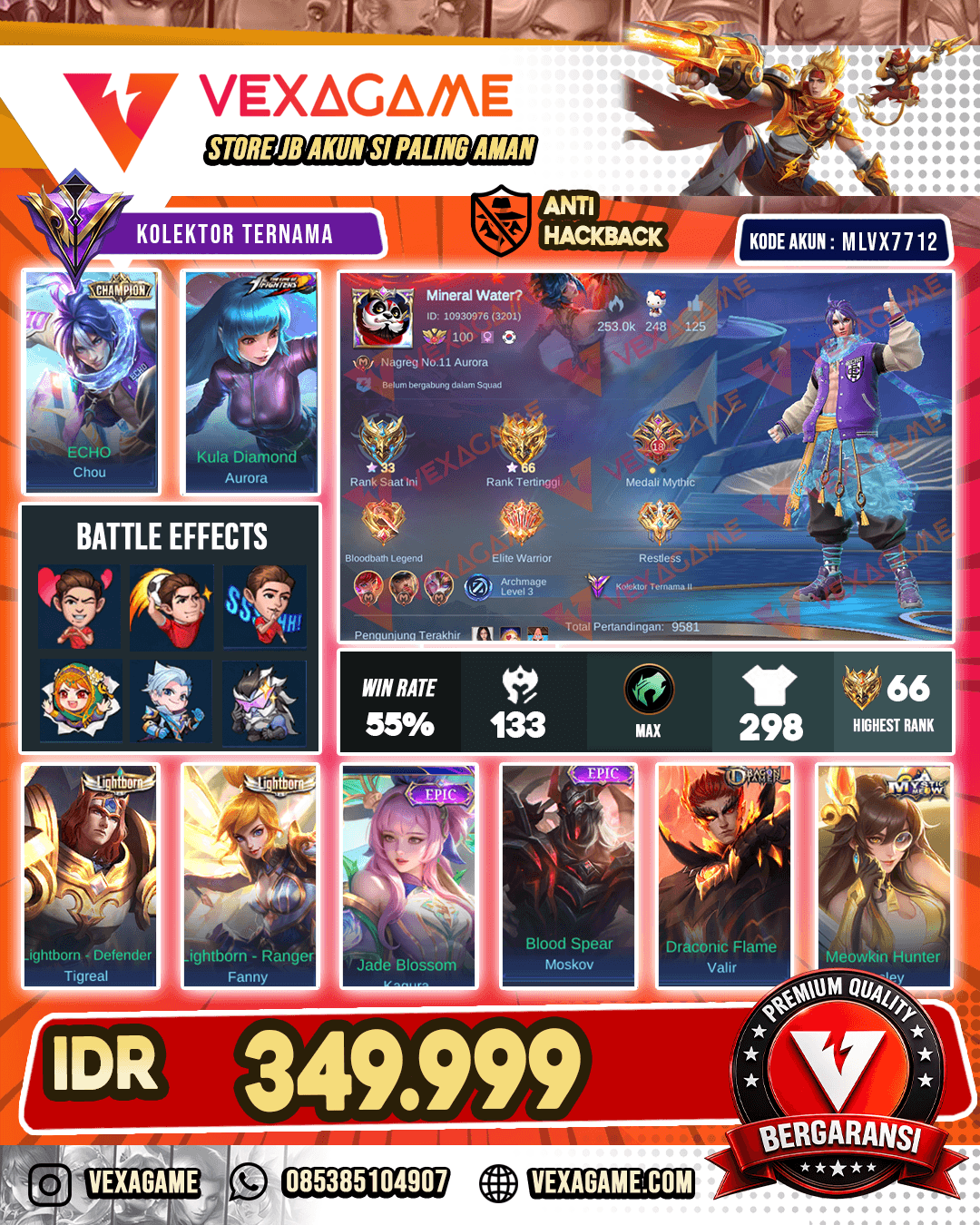 Chou Champion | Aurora KOF
