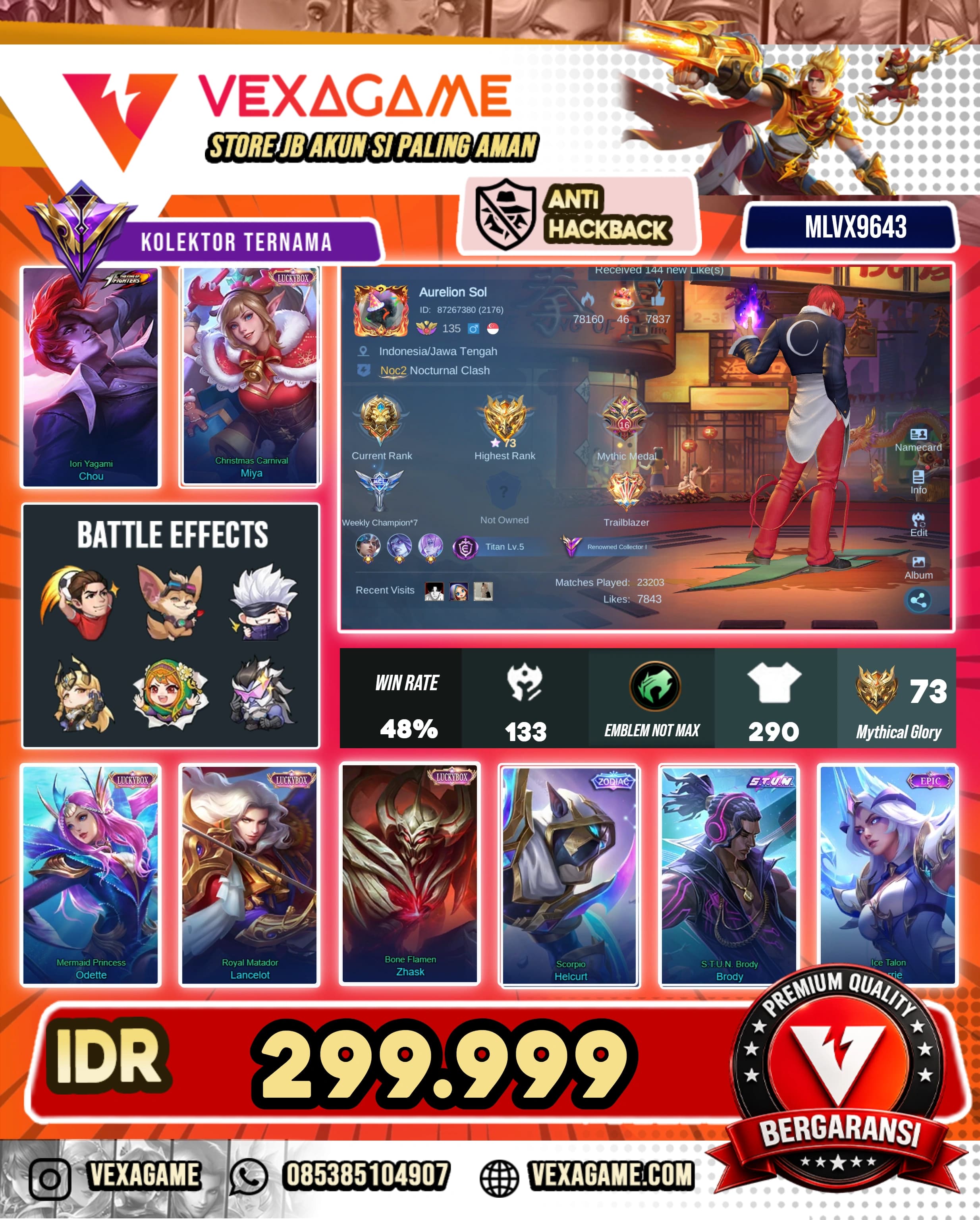 Chou KOF | 3 Luckybox