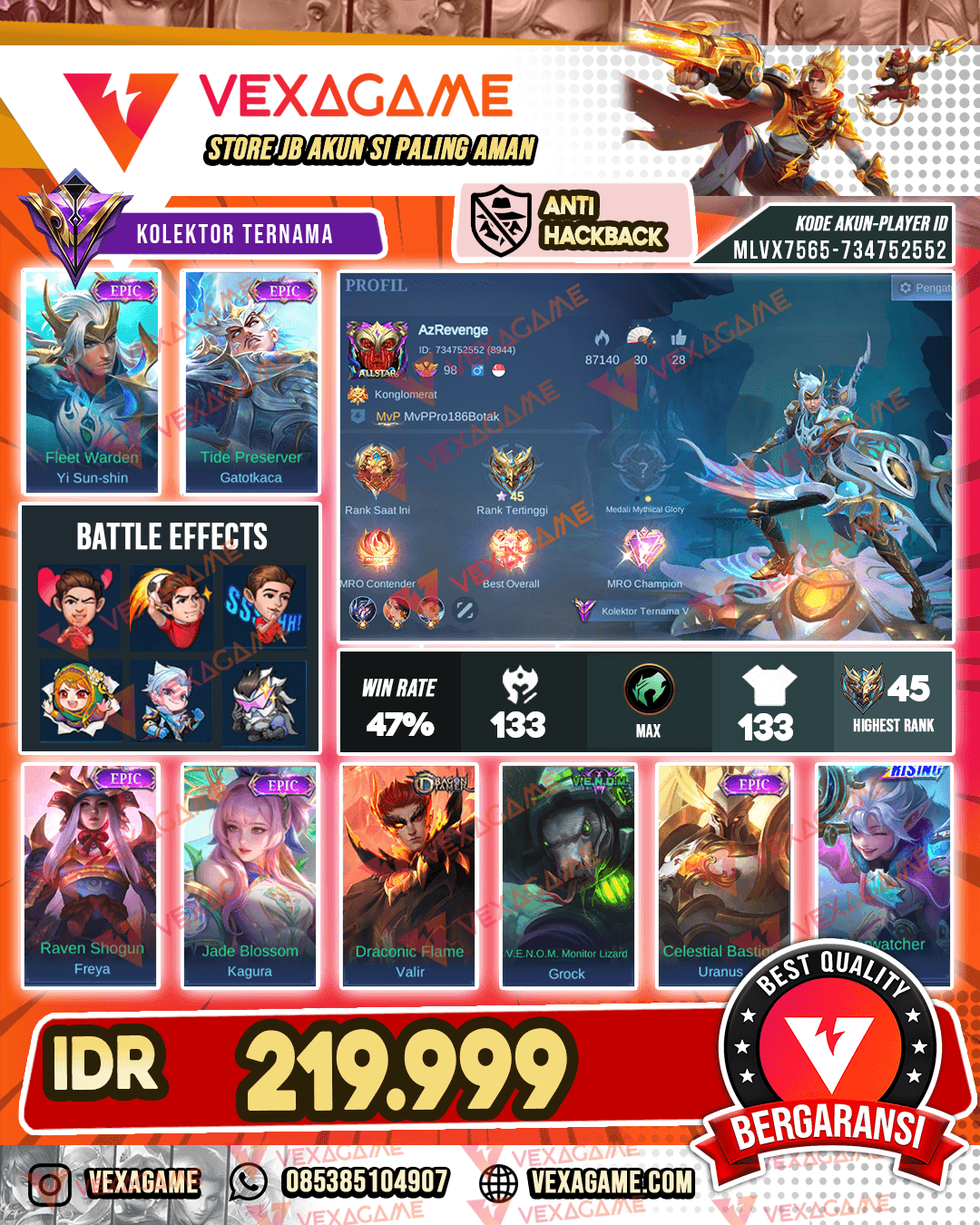 Yss Epic | Gatot Epic | Emblem Hero MAX