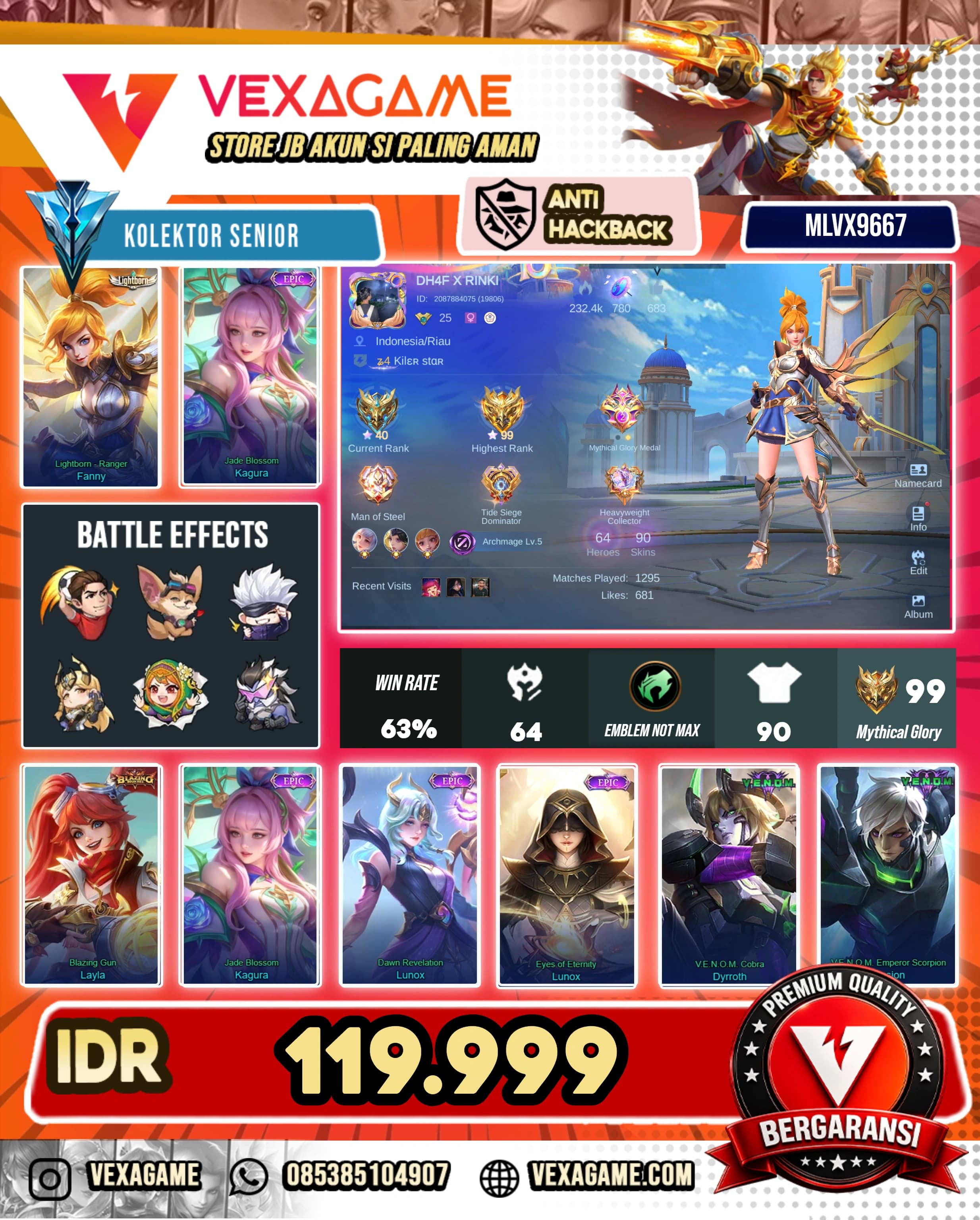 Fanny Lightborn | Kagura Epic