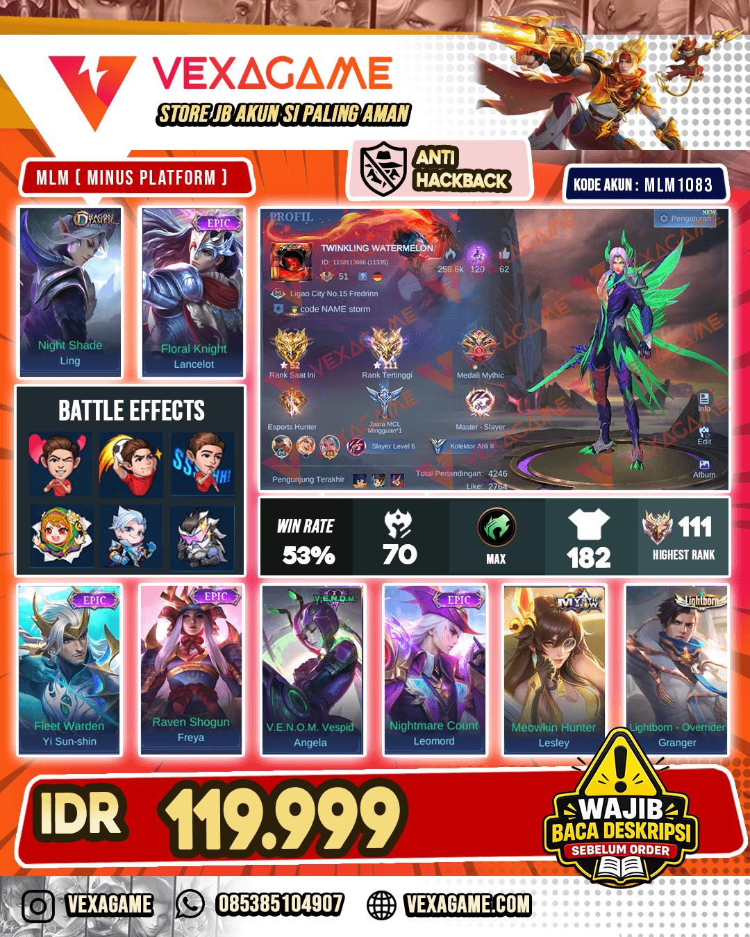 Ling Dragon Tamer | Lancelot Epic