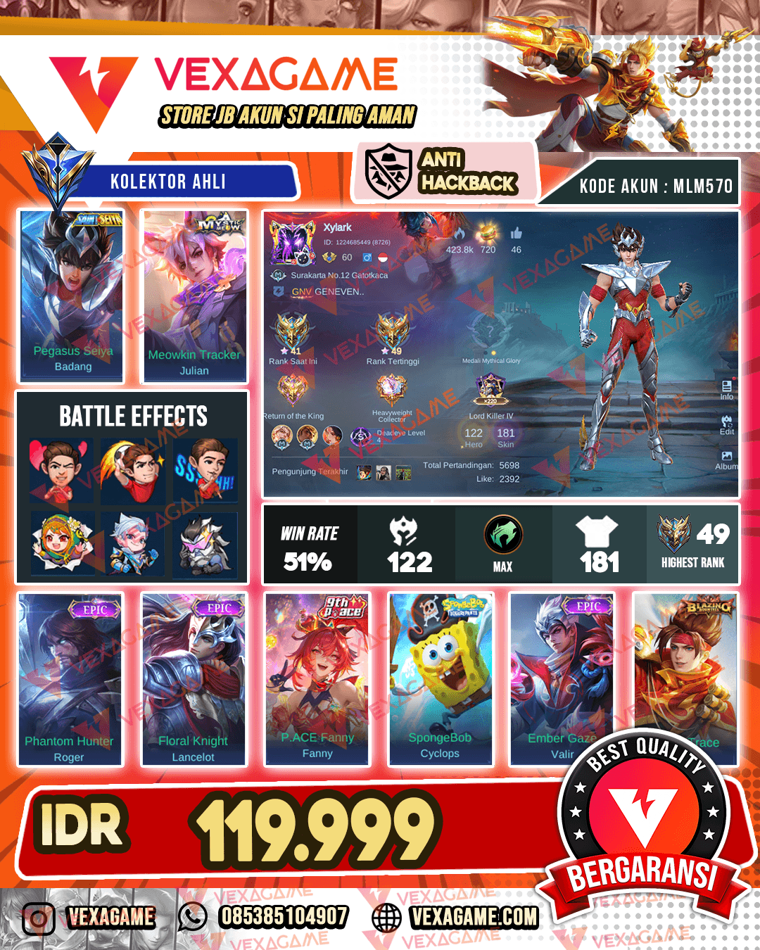 Badang Saint Seiya X Julian Miaw