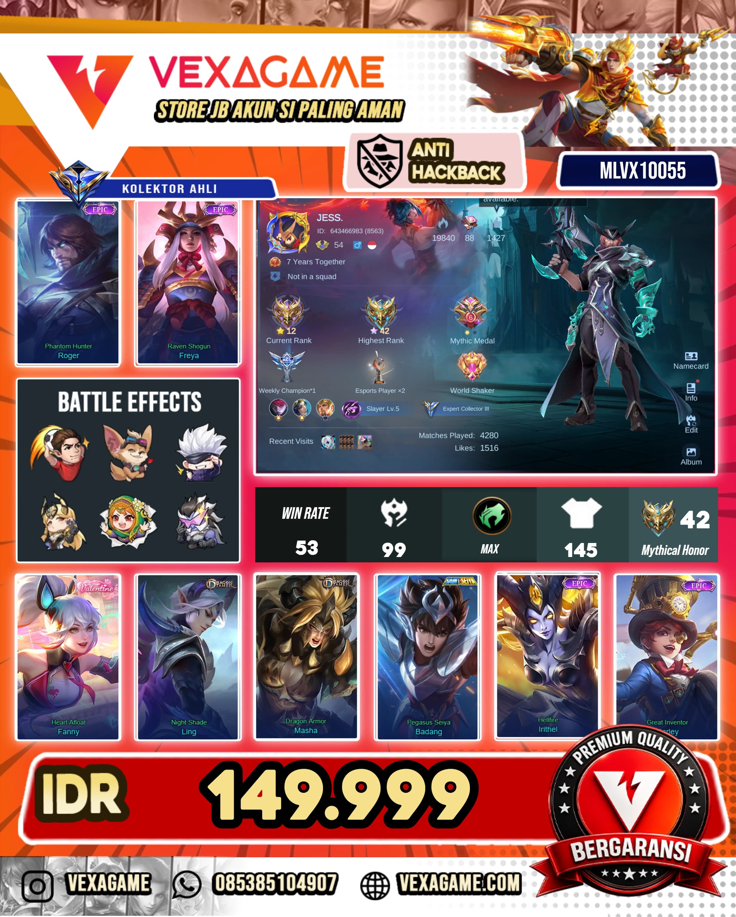 Roger Epic | Freya Epic