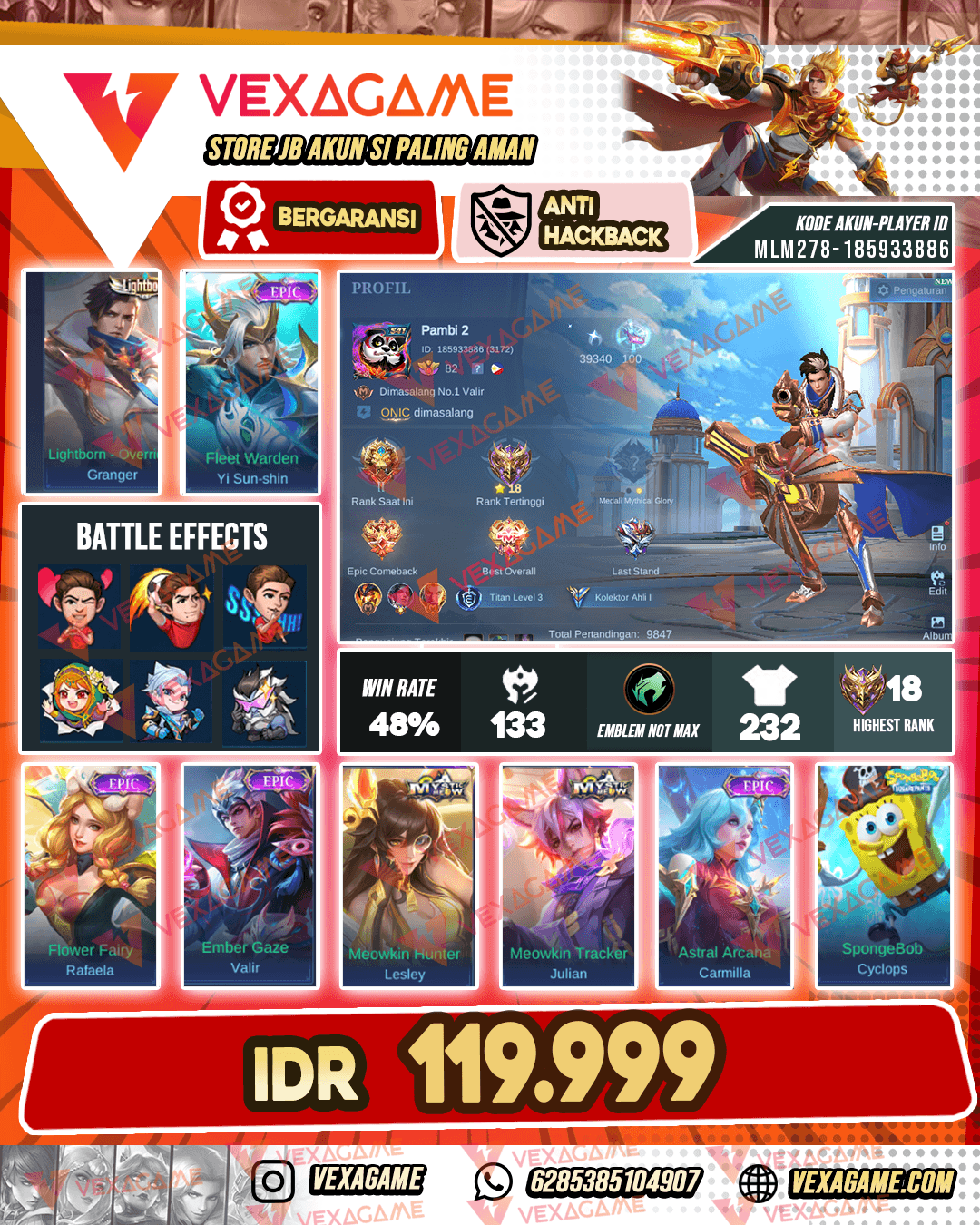 Granger Lightborn | Yss Epic