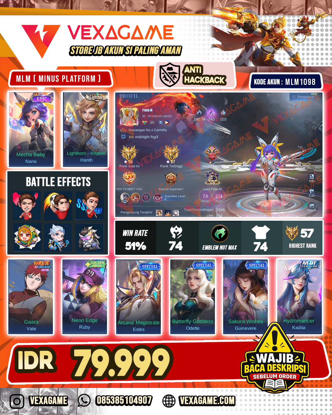 Nana Epic | Harith Lightborn