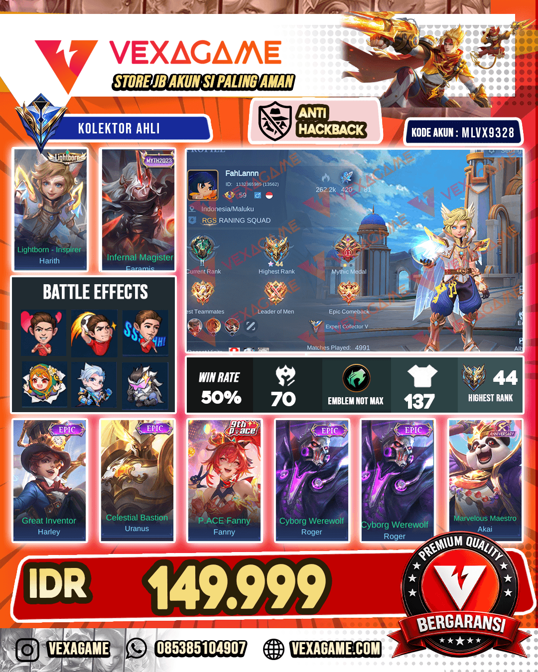 Harith Lightborn | Faramis MYTH