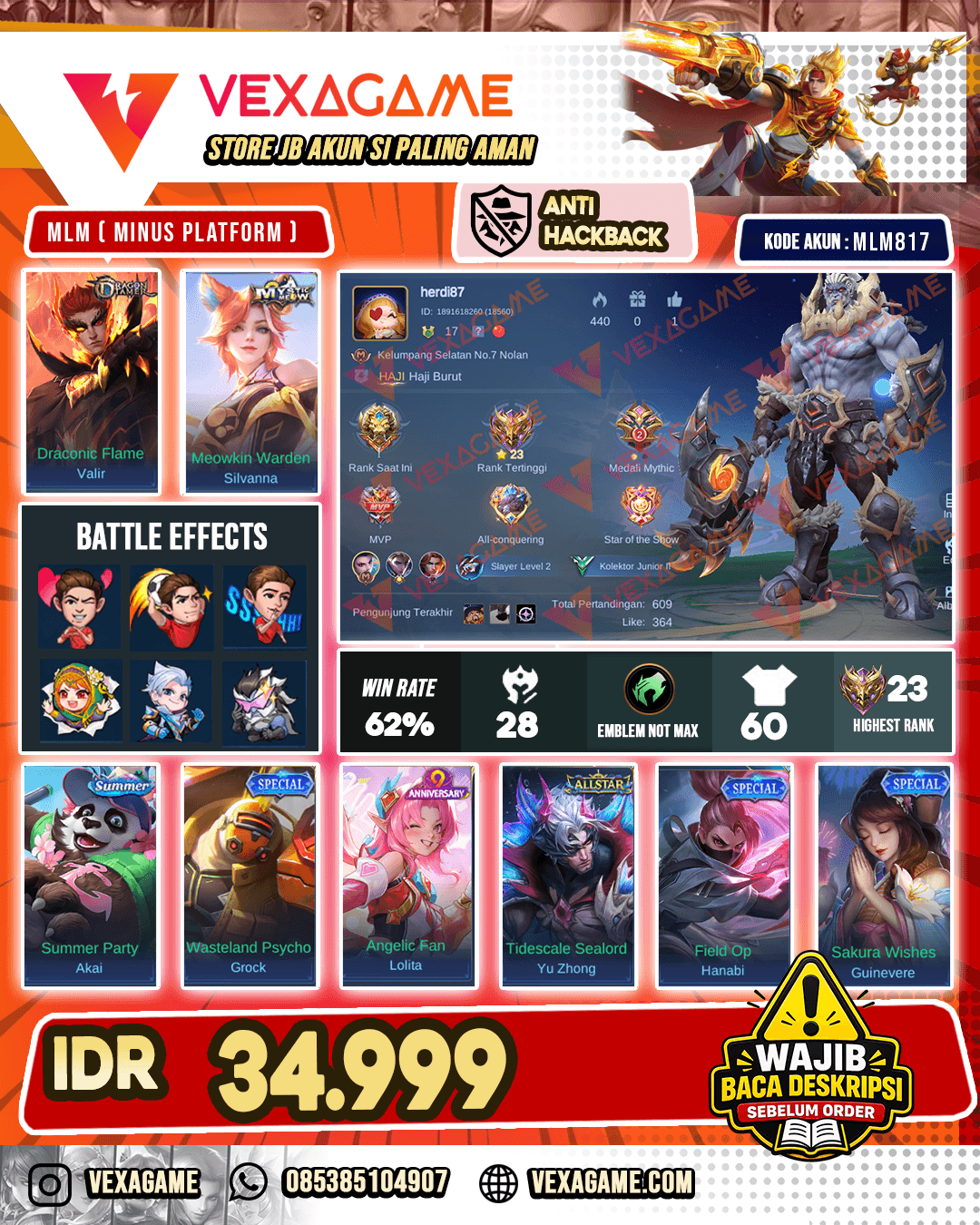 Akun Murah