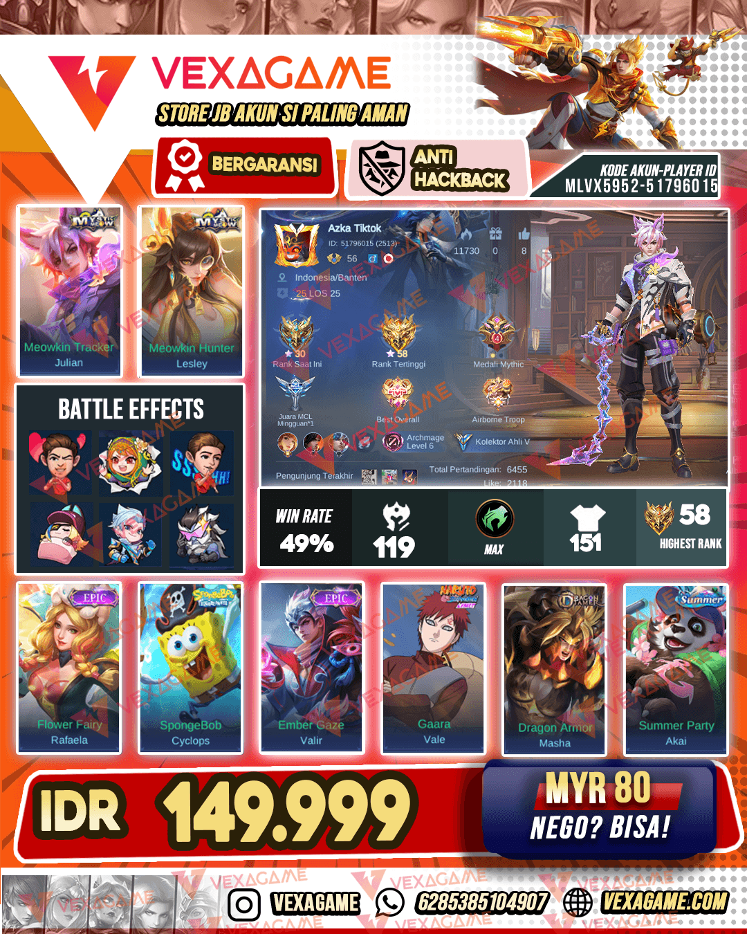 Julian Meow | Lesley Meow | Emblem MAX