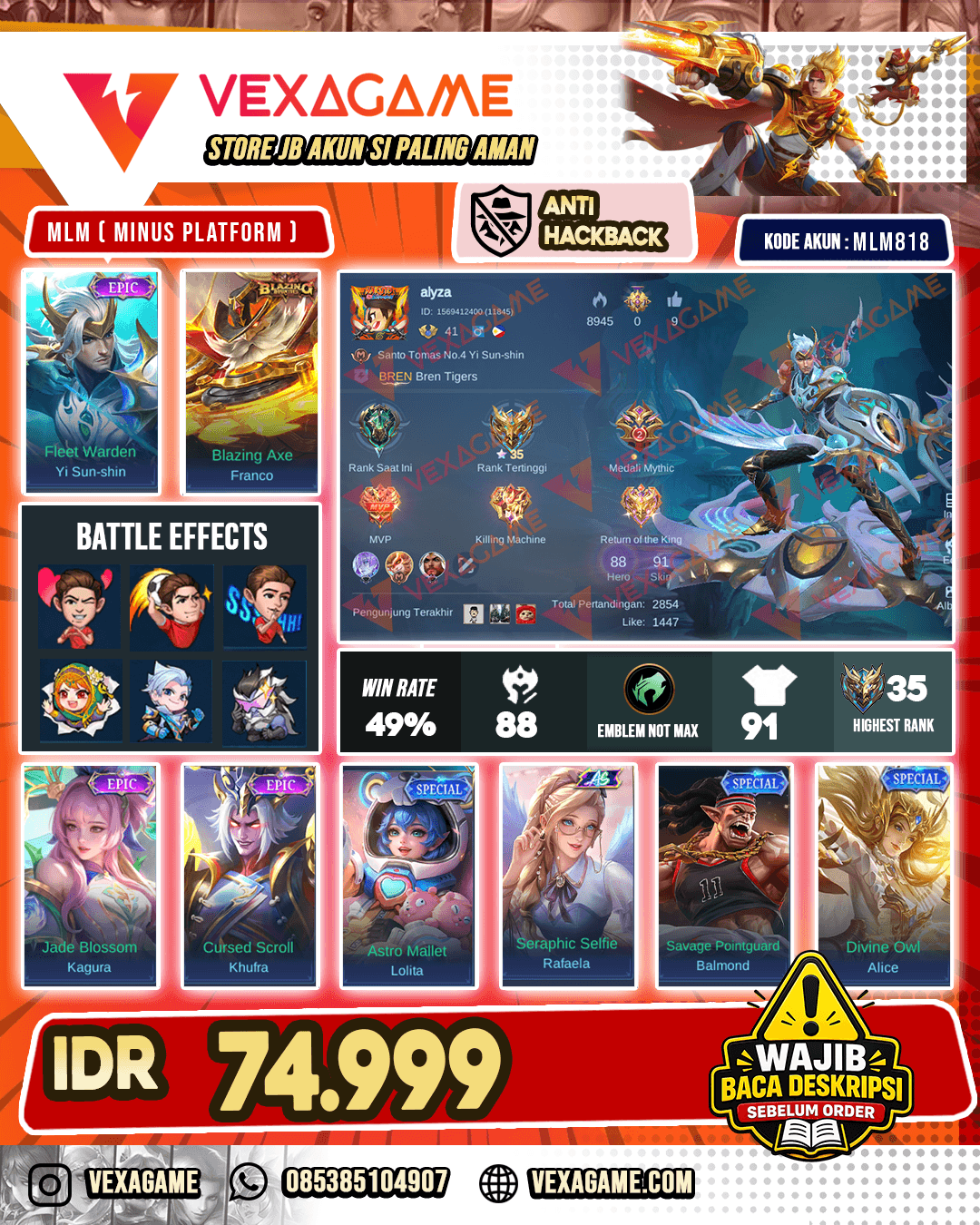 Yss Epic | Franco Blazing