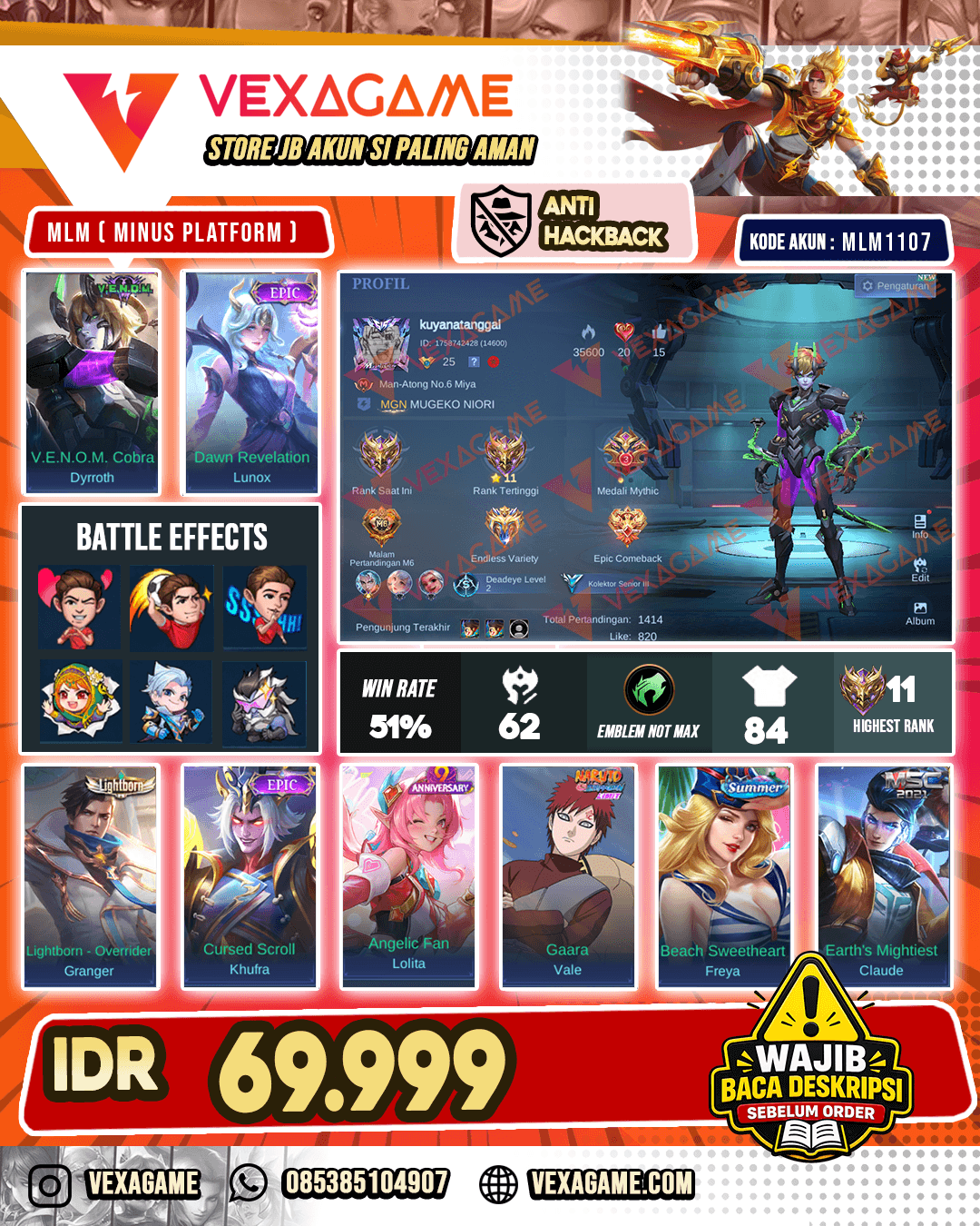 Dyroth Venom | Lunox Epic