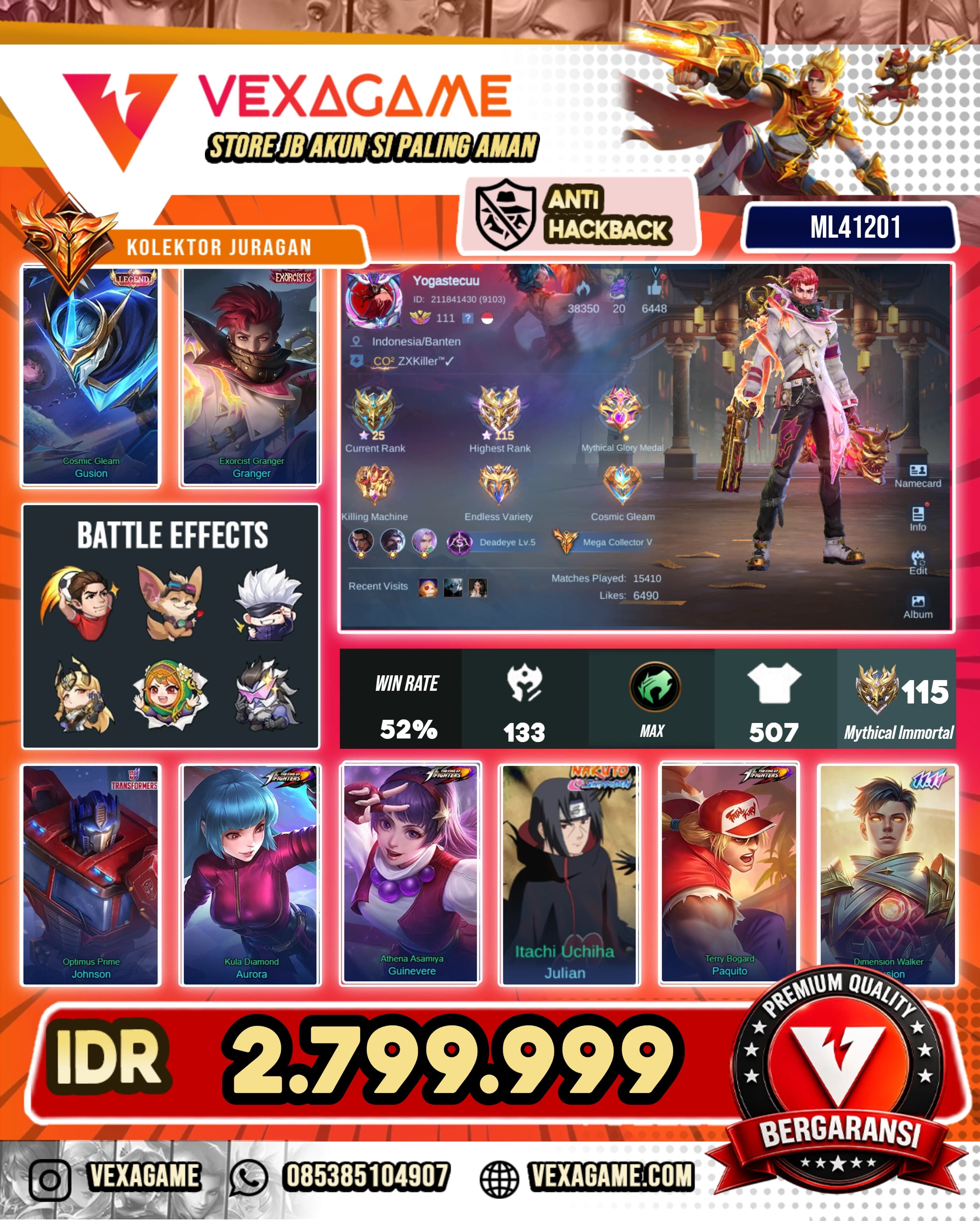 1 Legend | 13 Grand | 17 Exquisite | Tas Tas ON