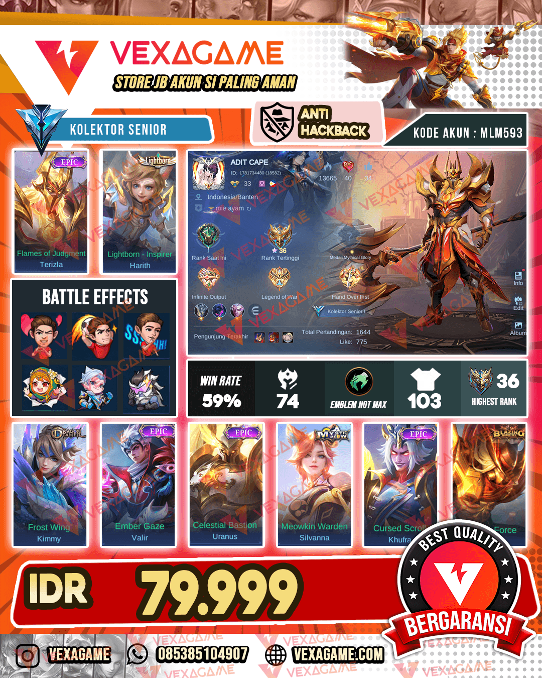 Terizla Epic | Harith Lightborn