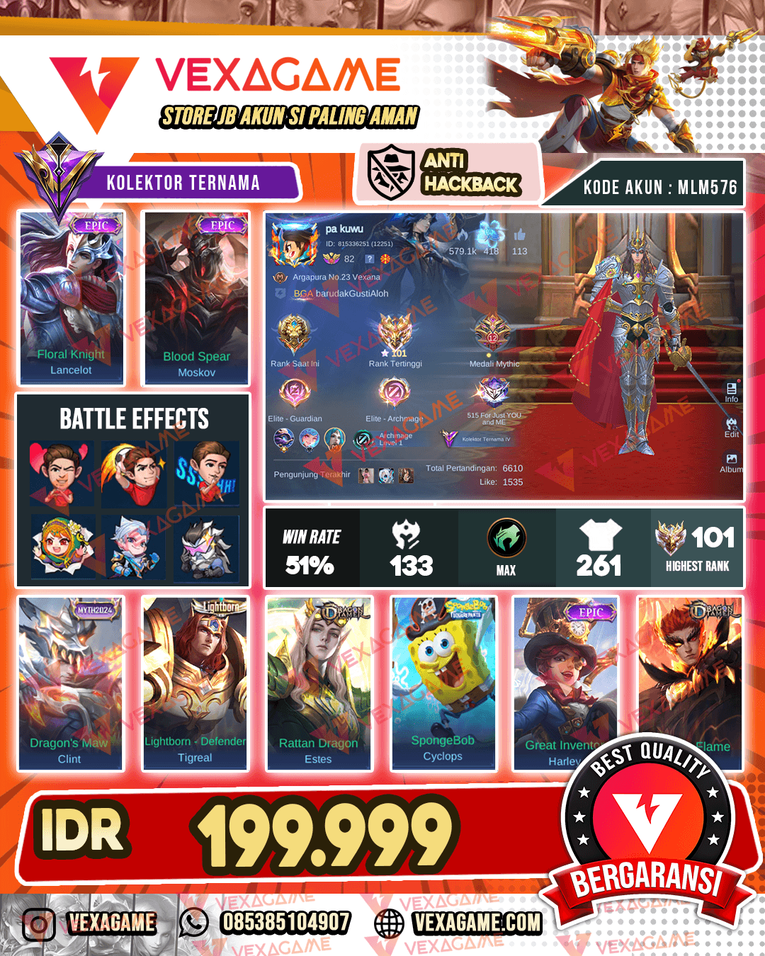 Lancelot Epic | Moskov Epic