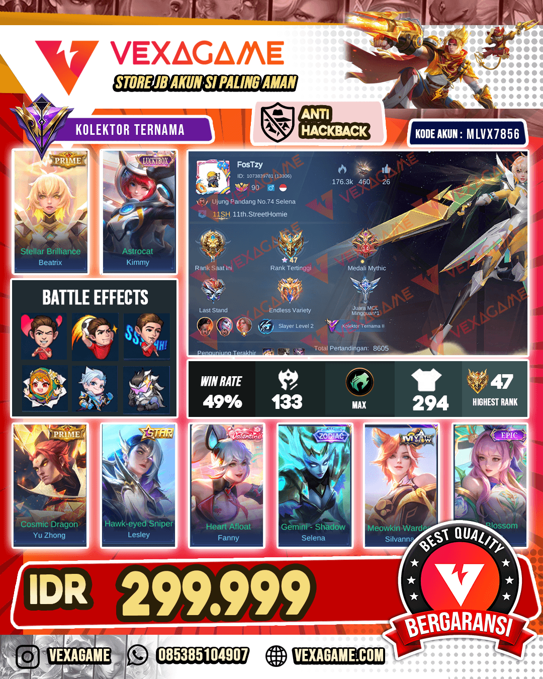 Beatrik Prime | Kimmy Luckybox | Recal Tas2