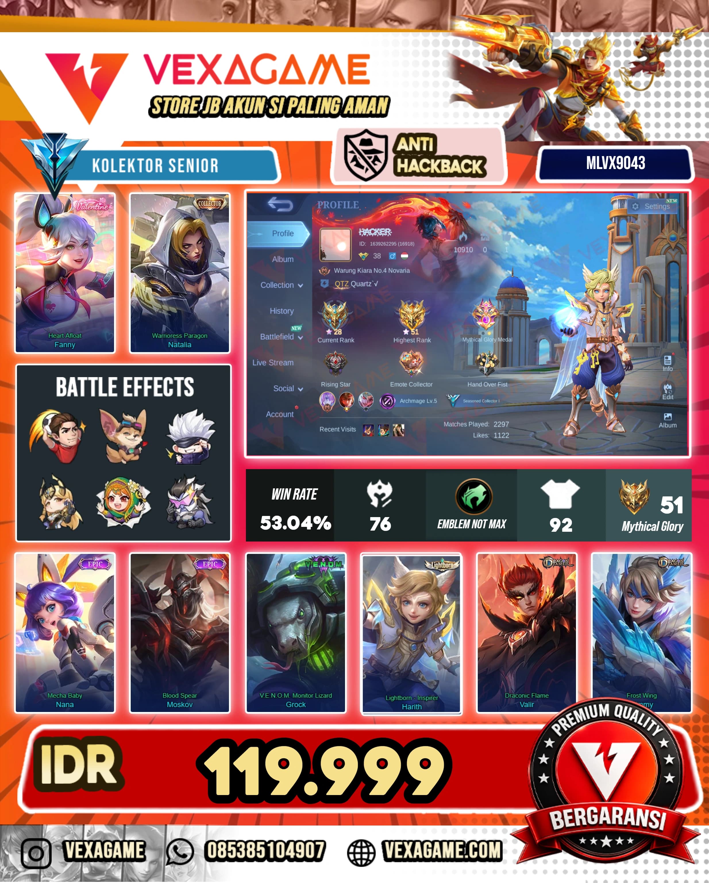 Harith Lightborn | Fanny Valentine