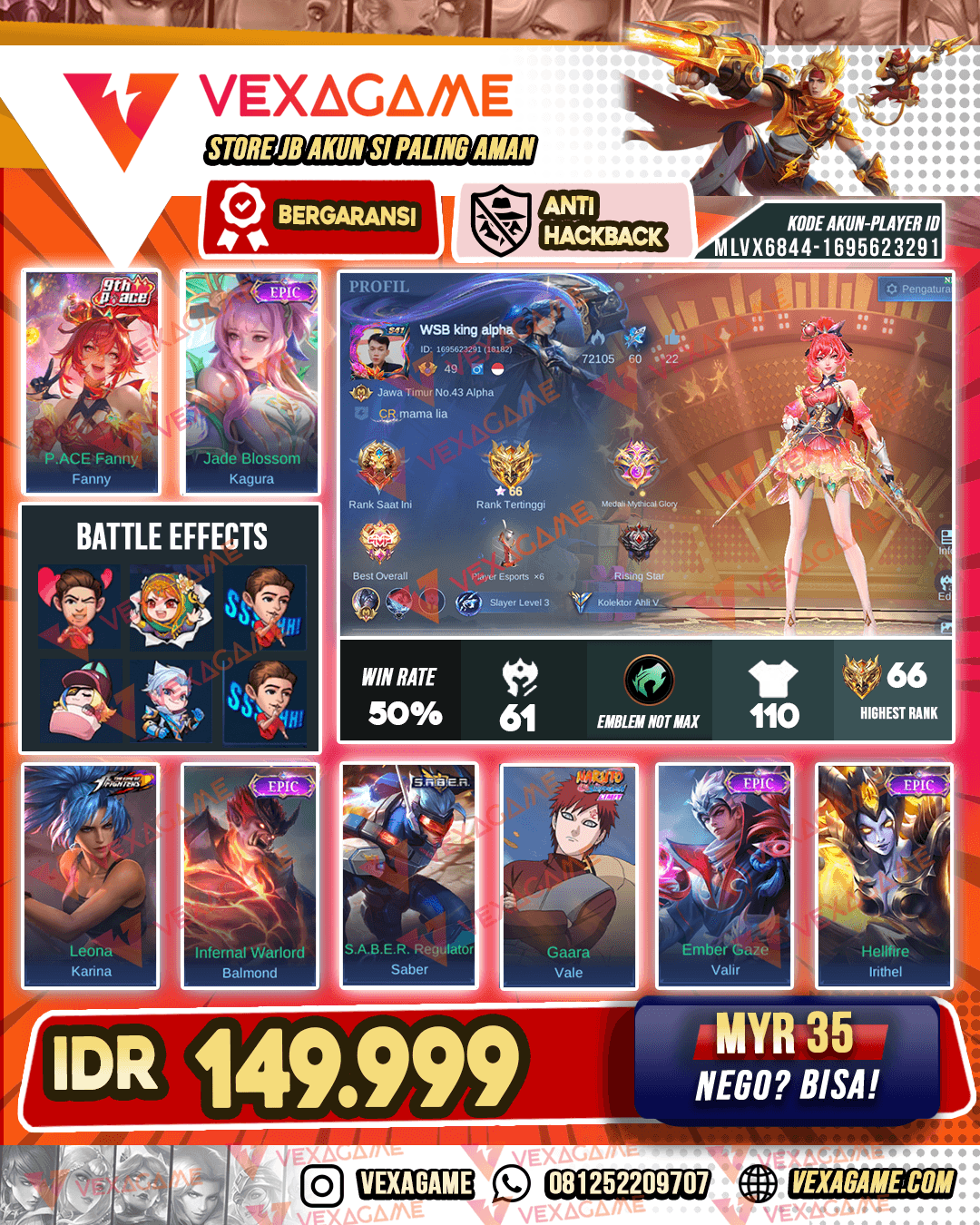 Fanny Pace | Kagura Epic