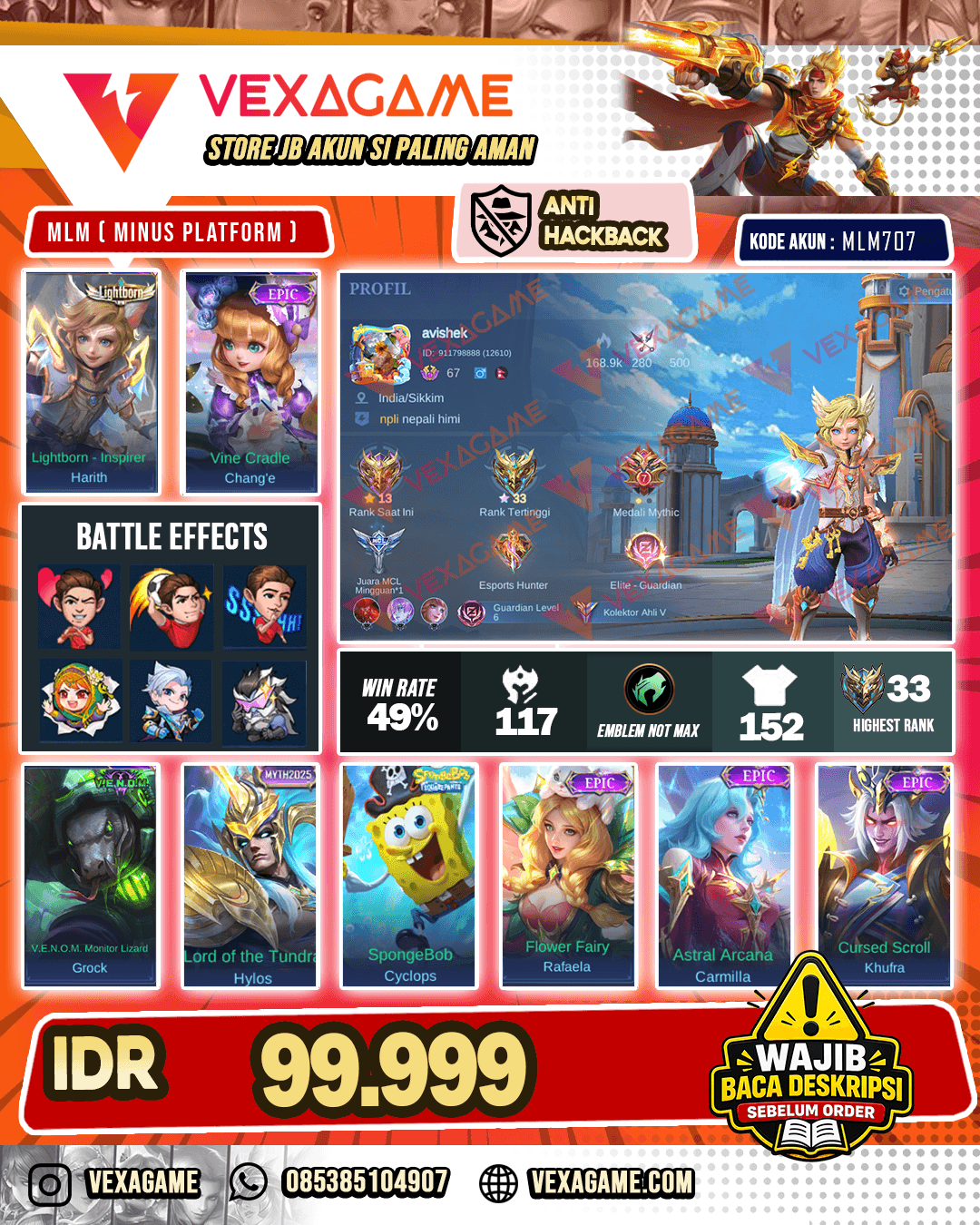 Harith Lightborn | Change Epic