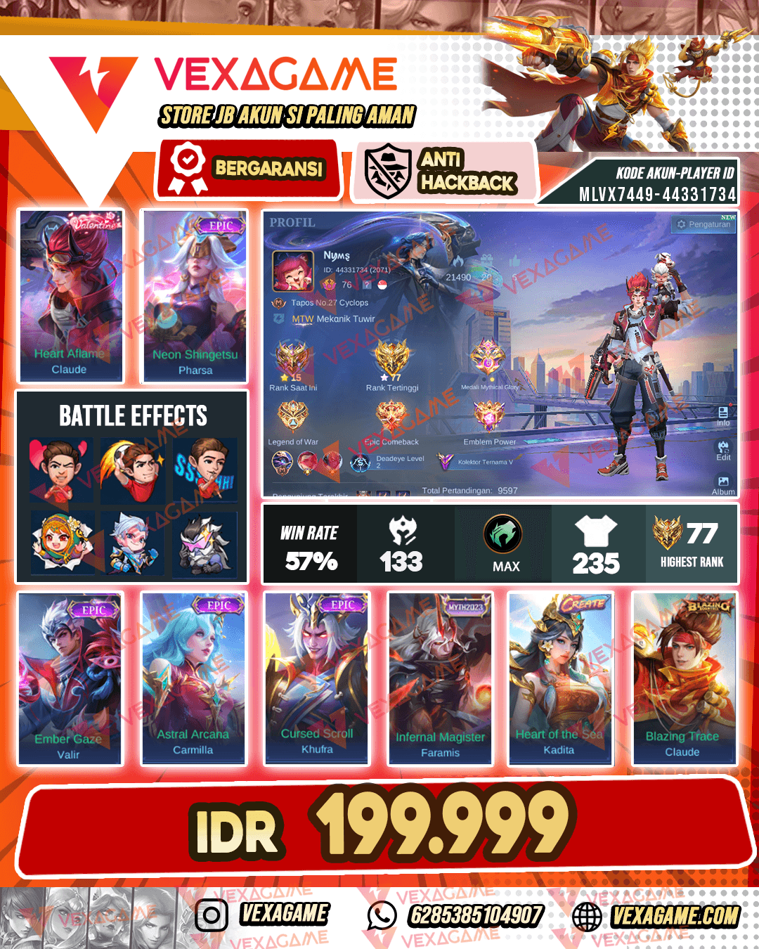 Claude Valentine | Parsha Epic