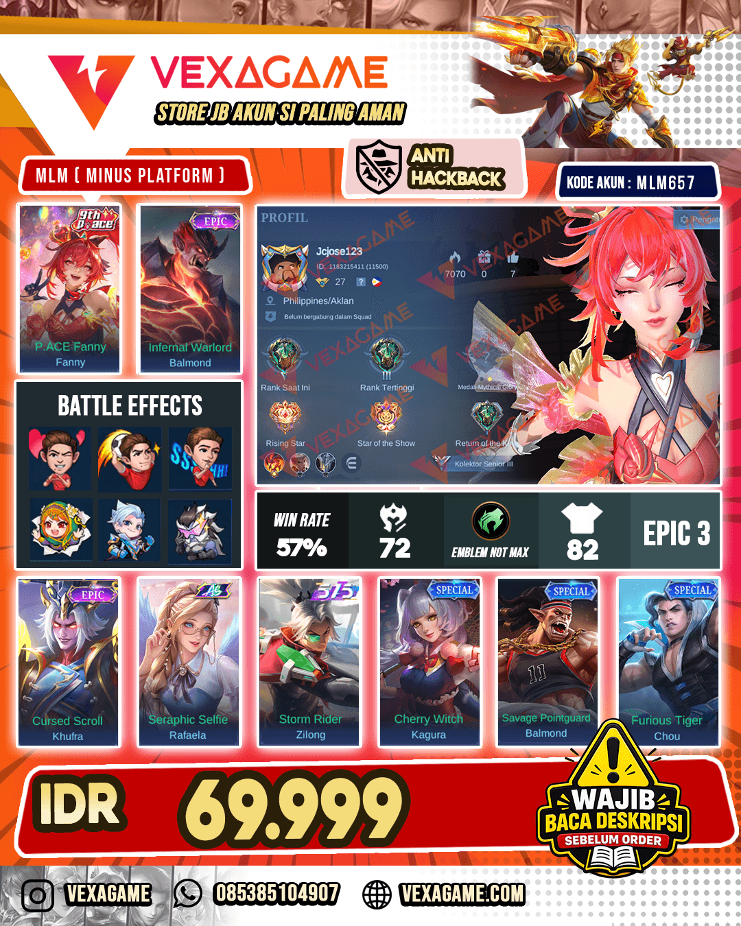 Akun Murah Harga Pelajar