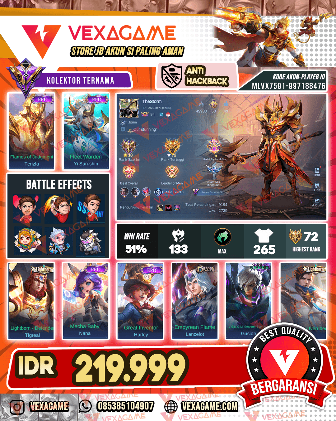Terizla Epic | Yss Epic | Emblem Hero MAX