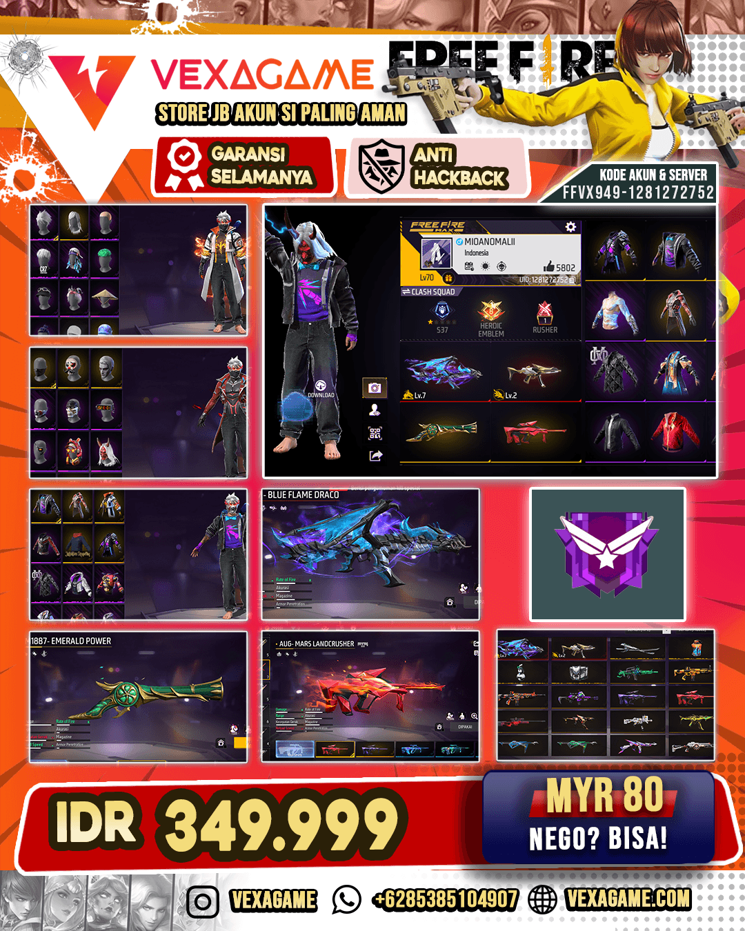 2 EVO 1 MAX | SG 3 RASA | VAULT OTW 500