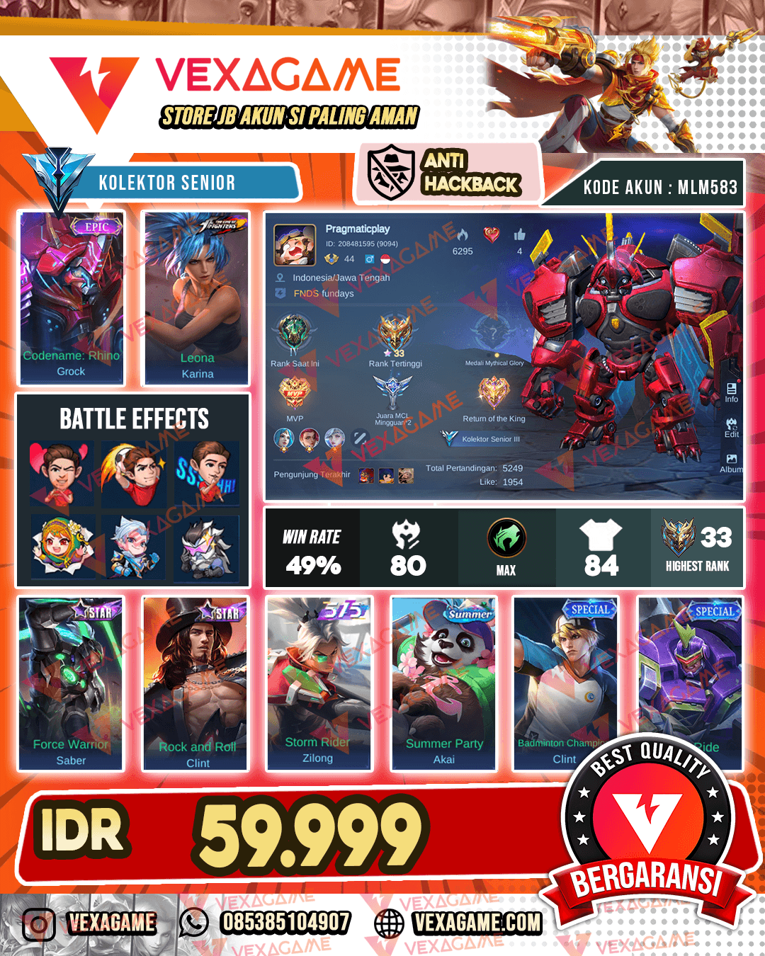 Grock Epic | Karina KOF