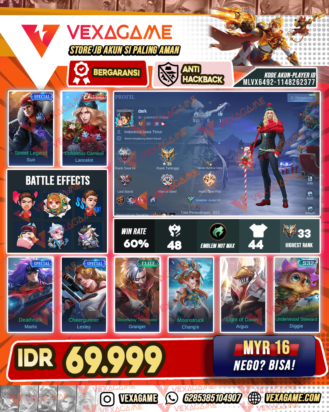 Akun Murah Harga Pelajar