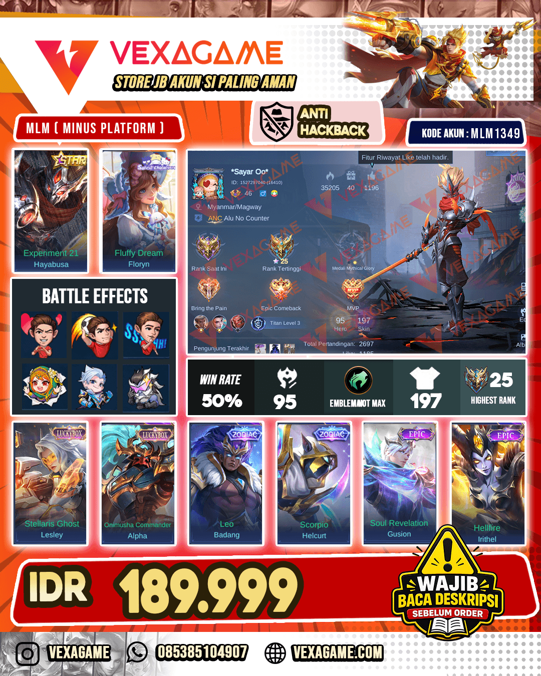 Hayabusa Annual Star | 2 Luckybox | 2 Zodiac