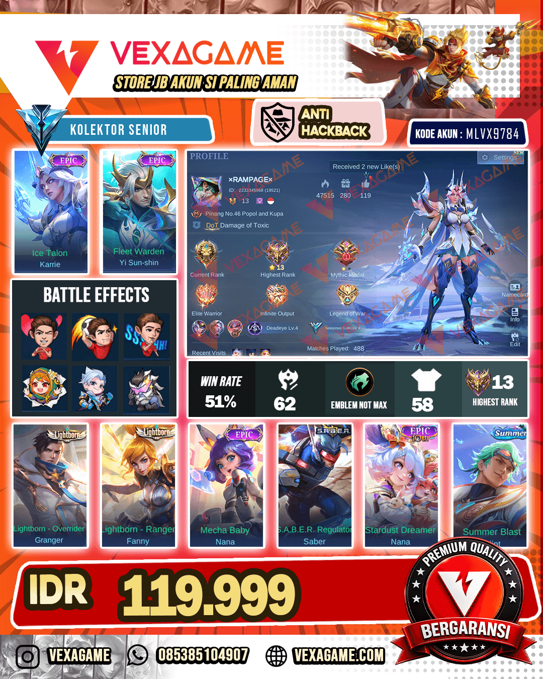Karrie Epic | Yss Epic