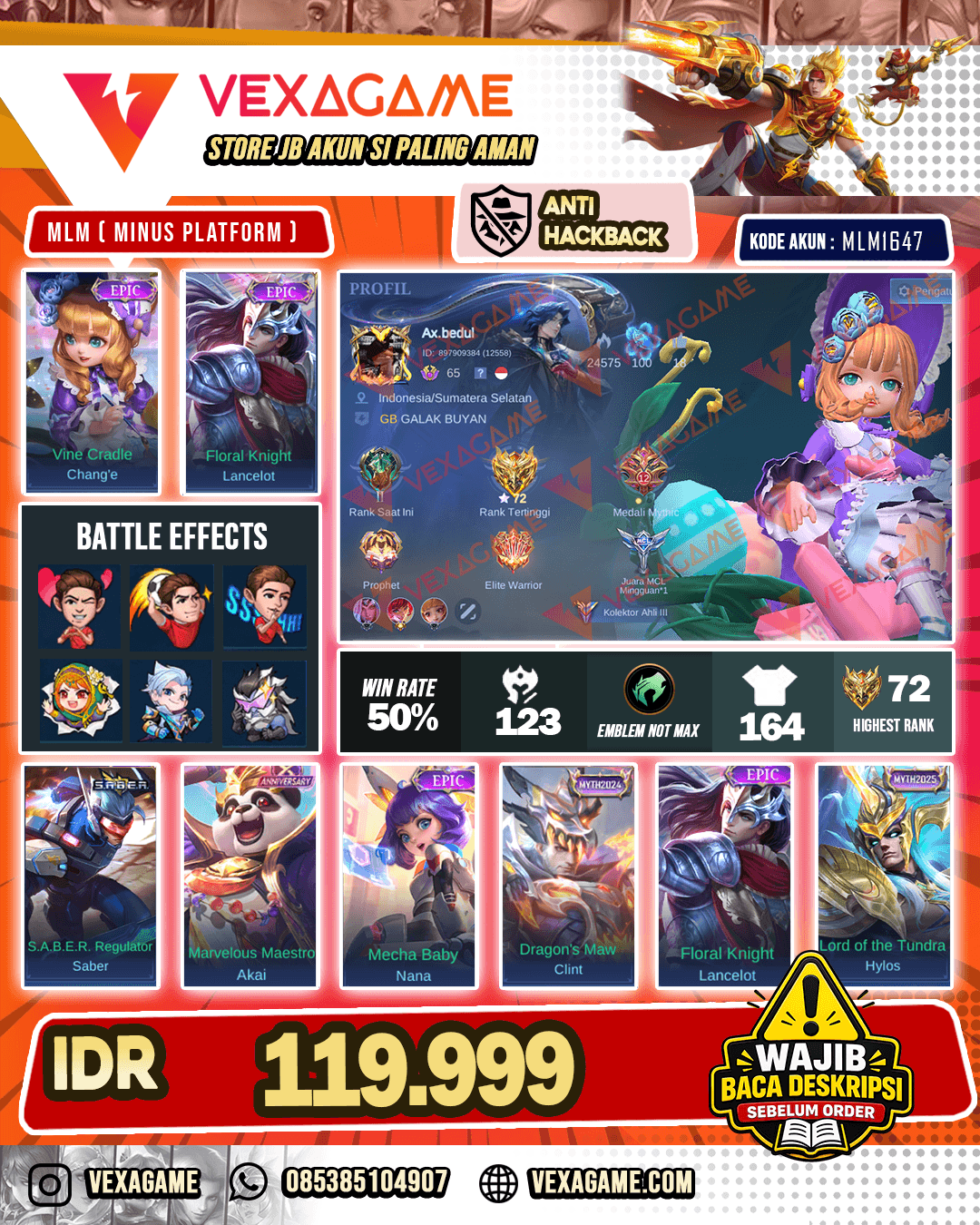 Change Epic | Lancelot Epic