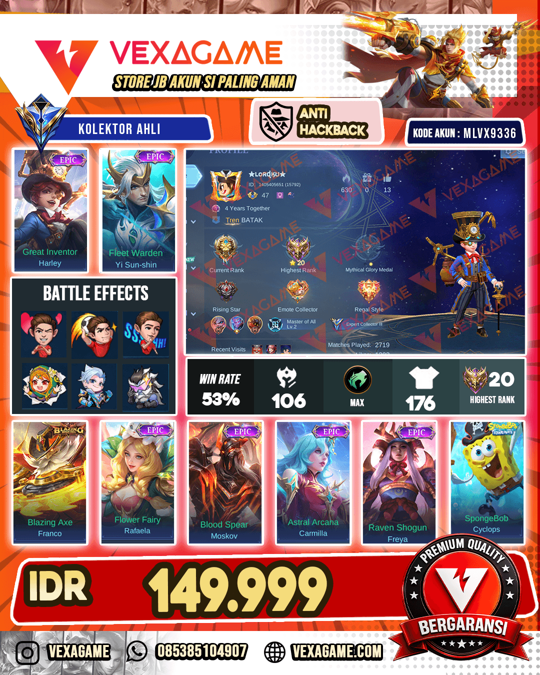 Harley Epic | Yss Epic