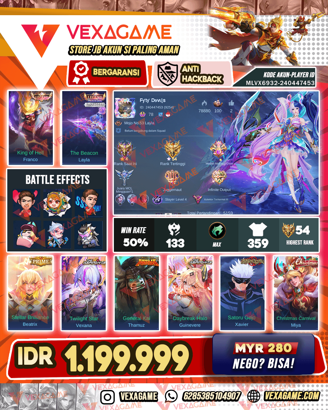 2 Legend | 2 Aspirants | Kagura Clouds | Xavier JJK