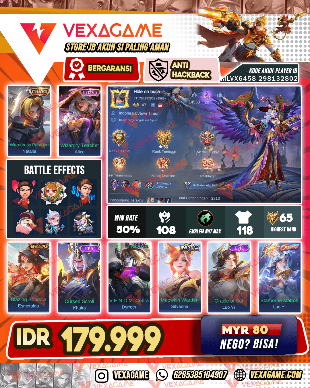 Alice Luckybox | Esme Blazing