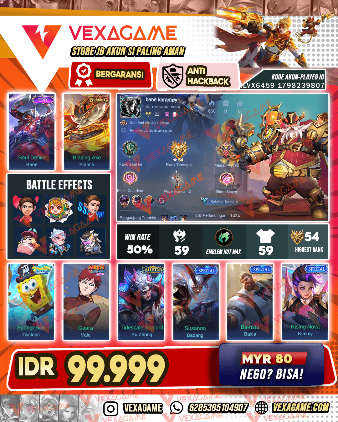 Franco Blazing | Bane Epic