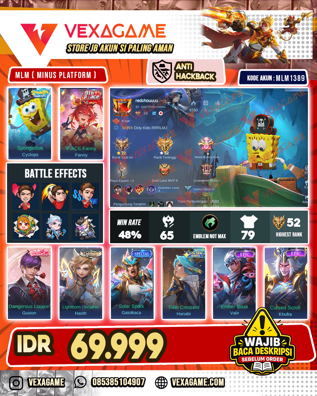 Cylops Spongebob | Fanny P Ace