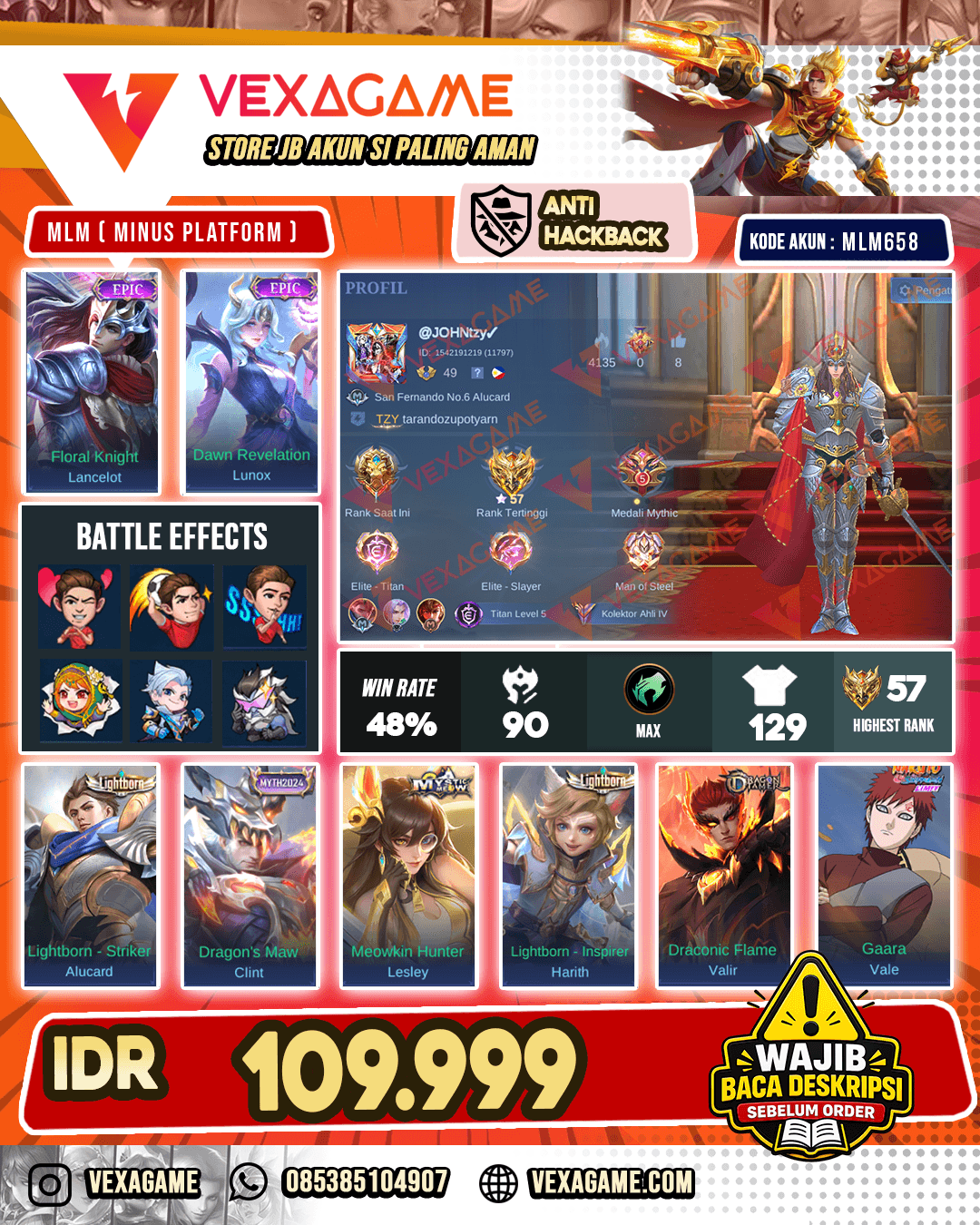 Lance Epic | Lunox Epic