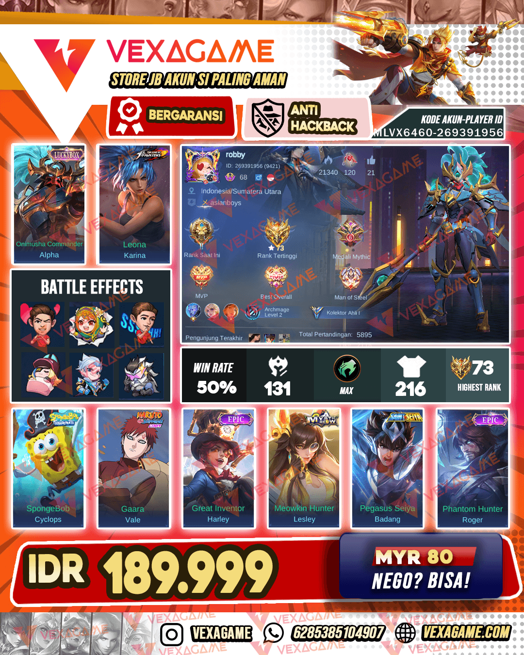 Alpha Luckybox | Roger Epic | Emblem Max