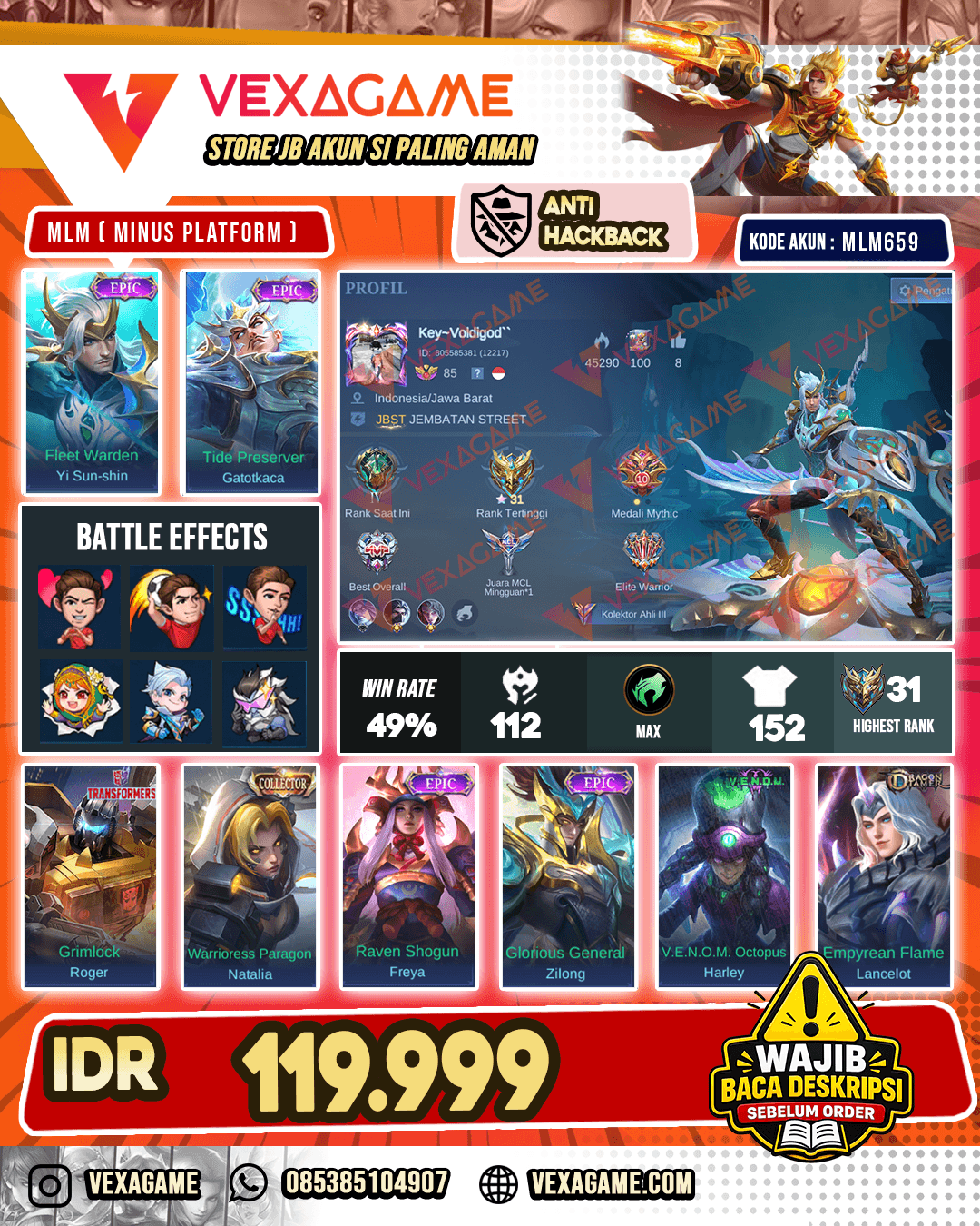 Yss Epic | Gatot Epic