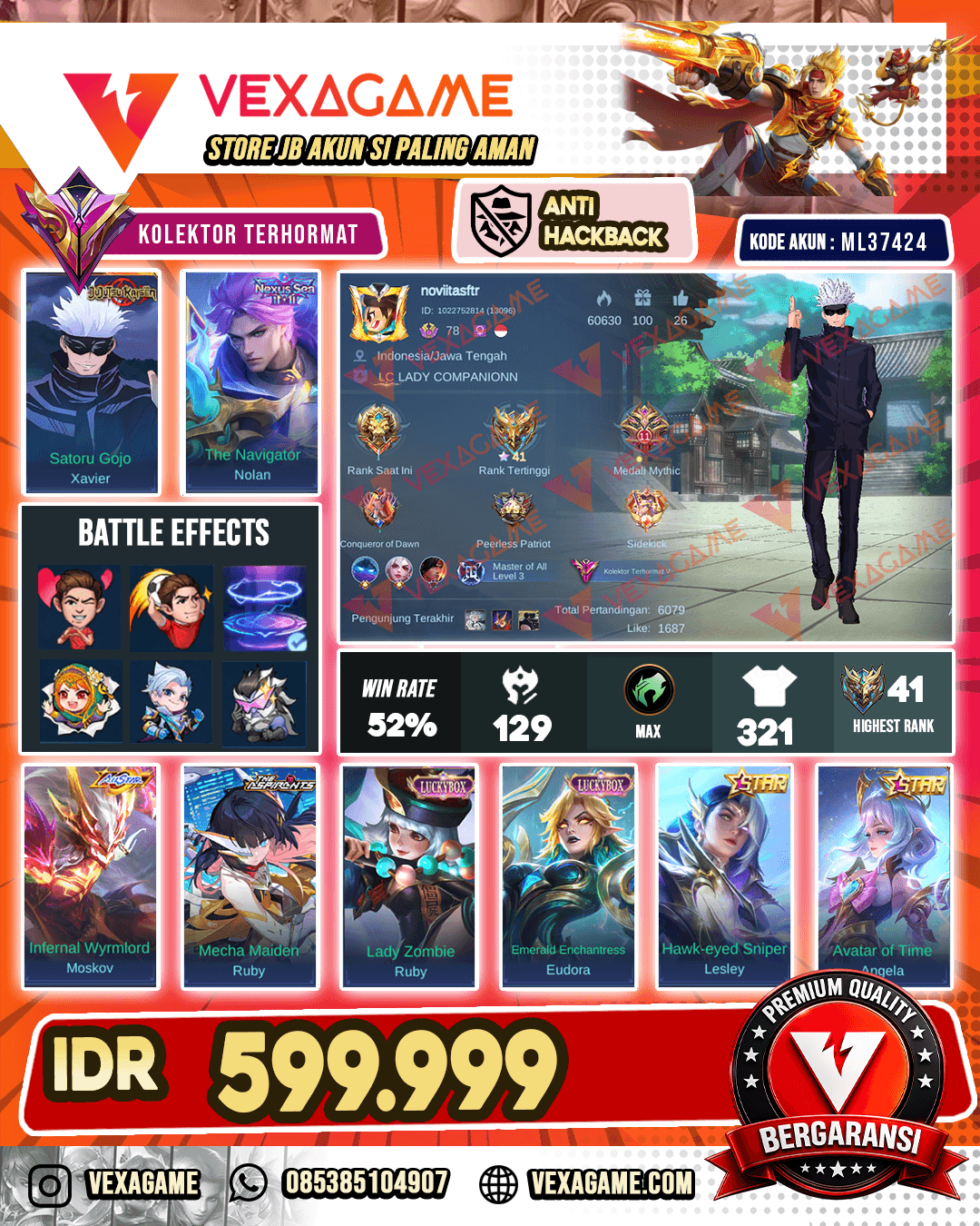 Xavier JJK | Nolan Nexus Sea | Moskov All Stars | Ruby Aspirants | 2 Lcukybox | 2 Annual Stars | Tas Tas Biru