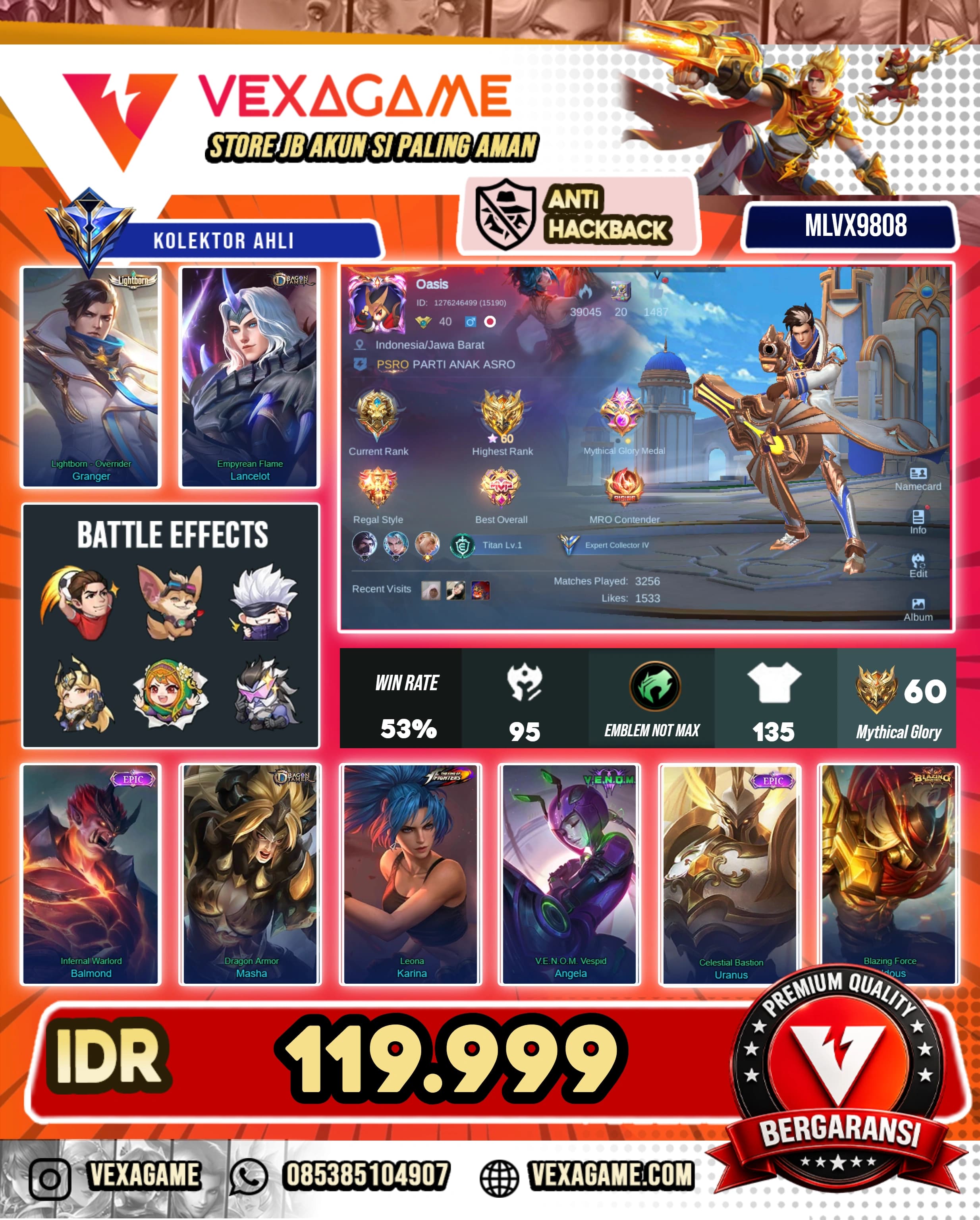 Granger Lightborn | Lancelot Dragon Timer