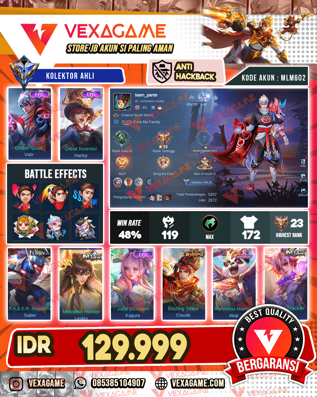 Valir Epic | Harley Epic