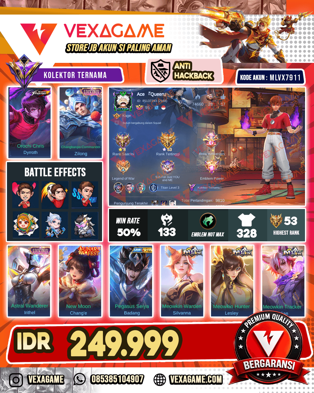 Dyrroth KOF X 2 Luckybox